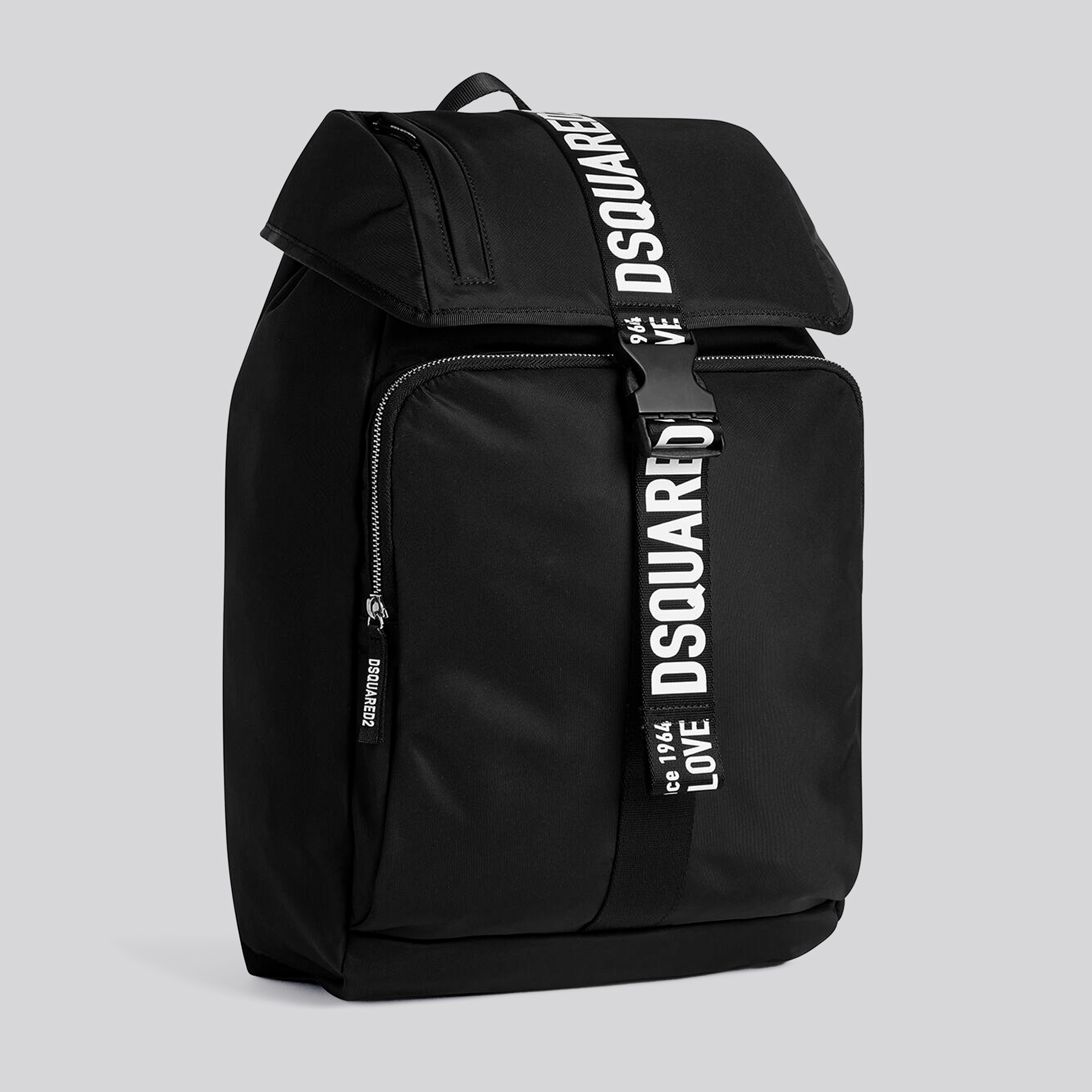 Mochila Negro Dsquared2 Click