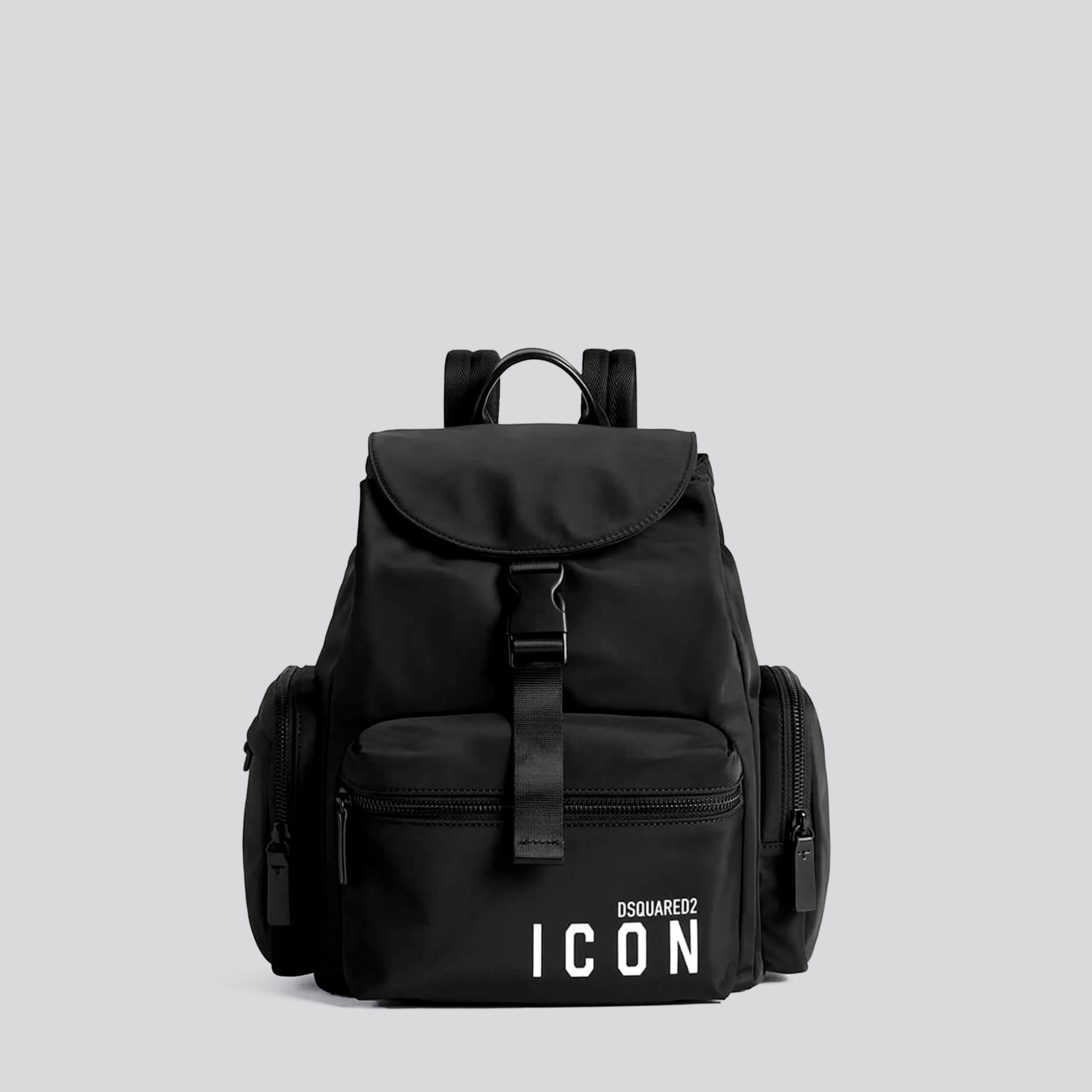 Mochila Negro Dsquared2 Icon