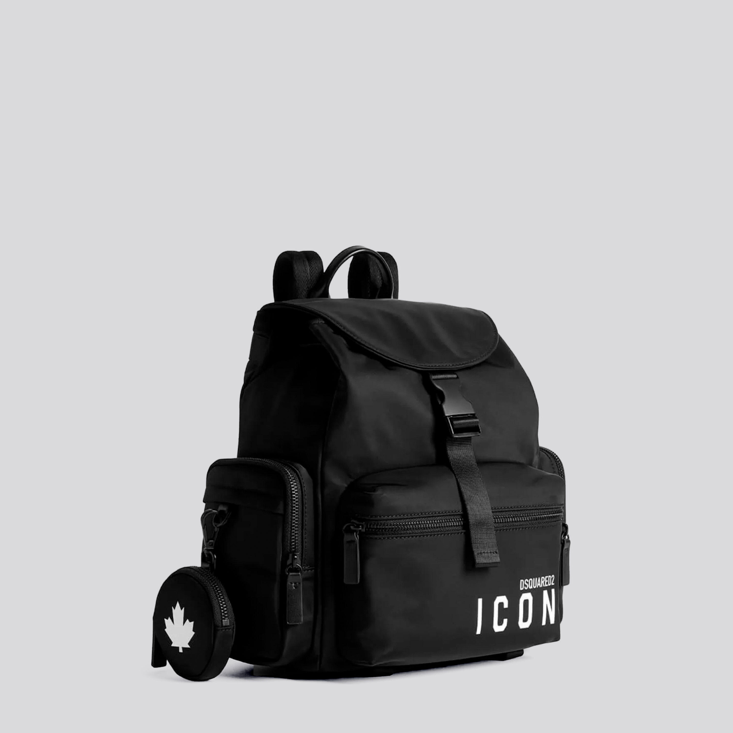 Mochila Negro Dsquared2 Icon