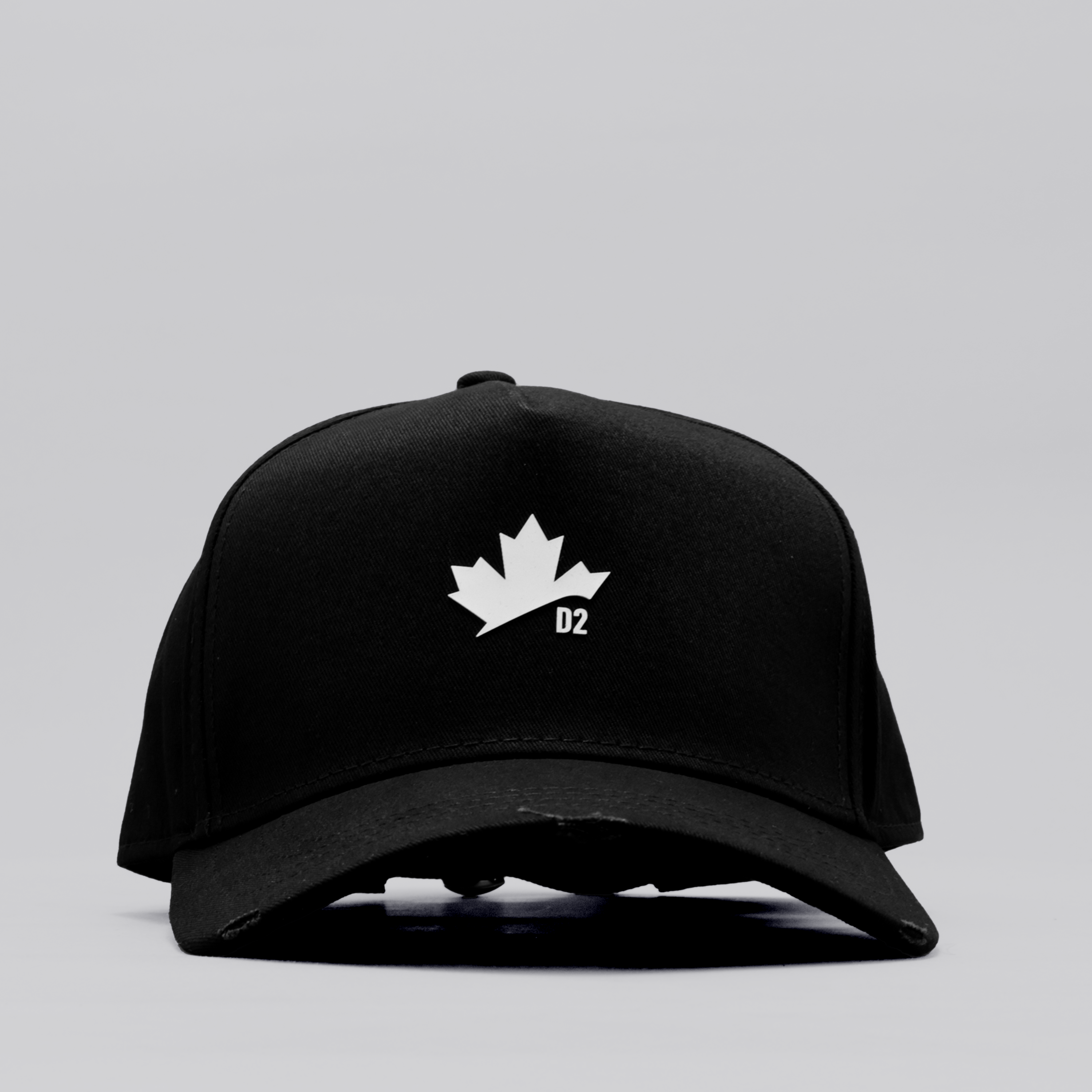 Gorra Negra Dsquared2 Mini Leaf