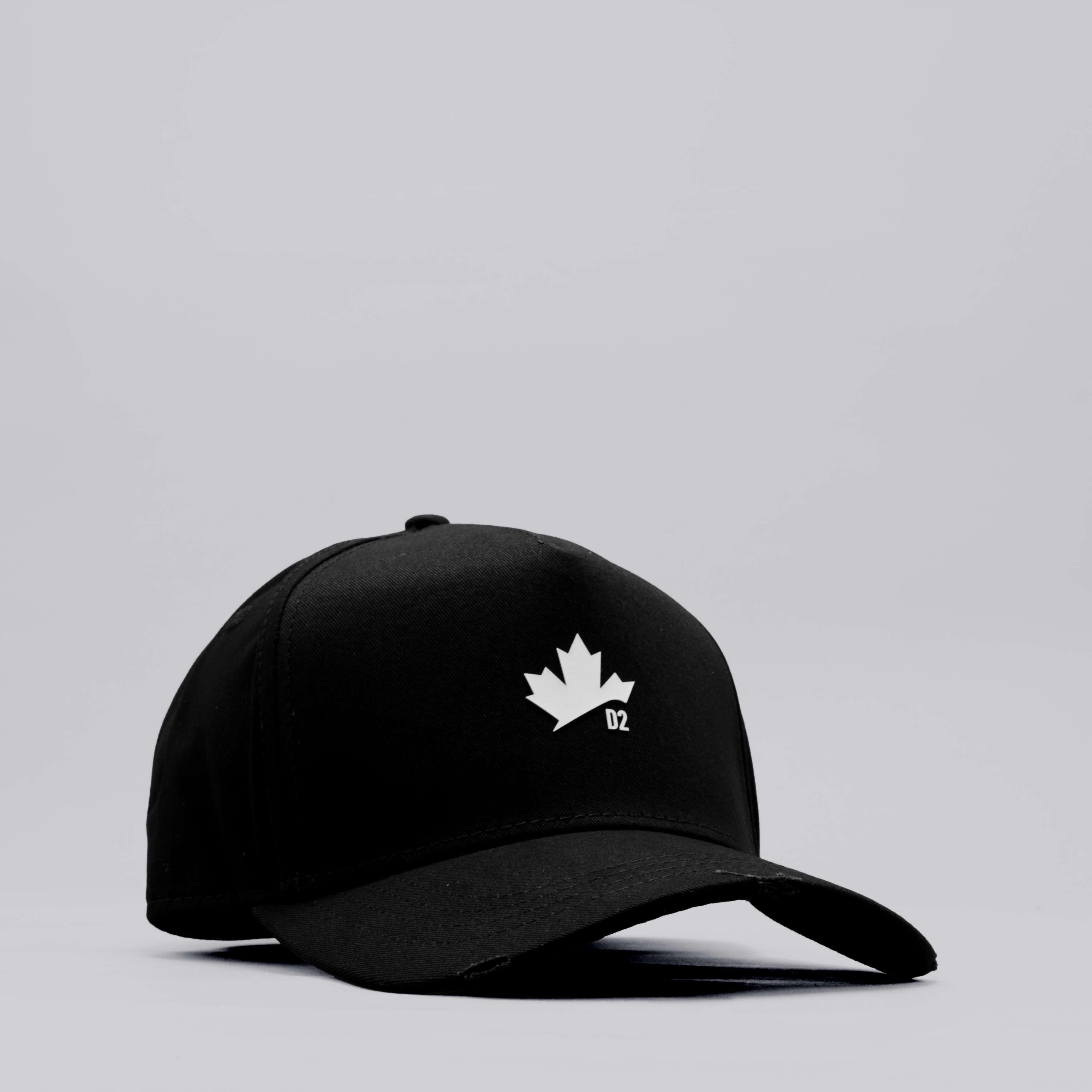 Gorra Negra Dsquared2 Mini Leaf