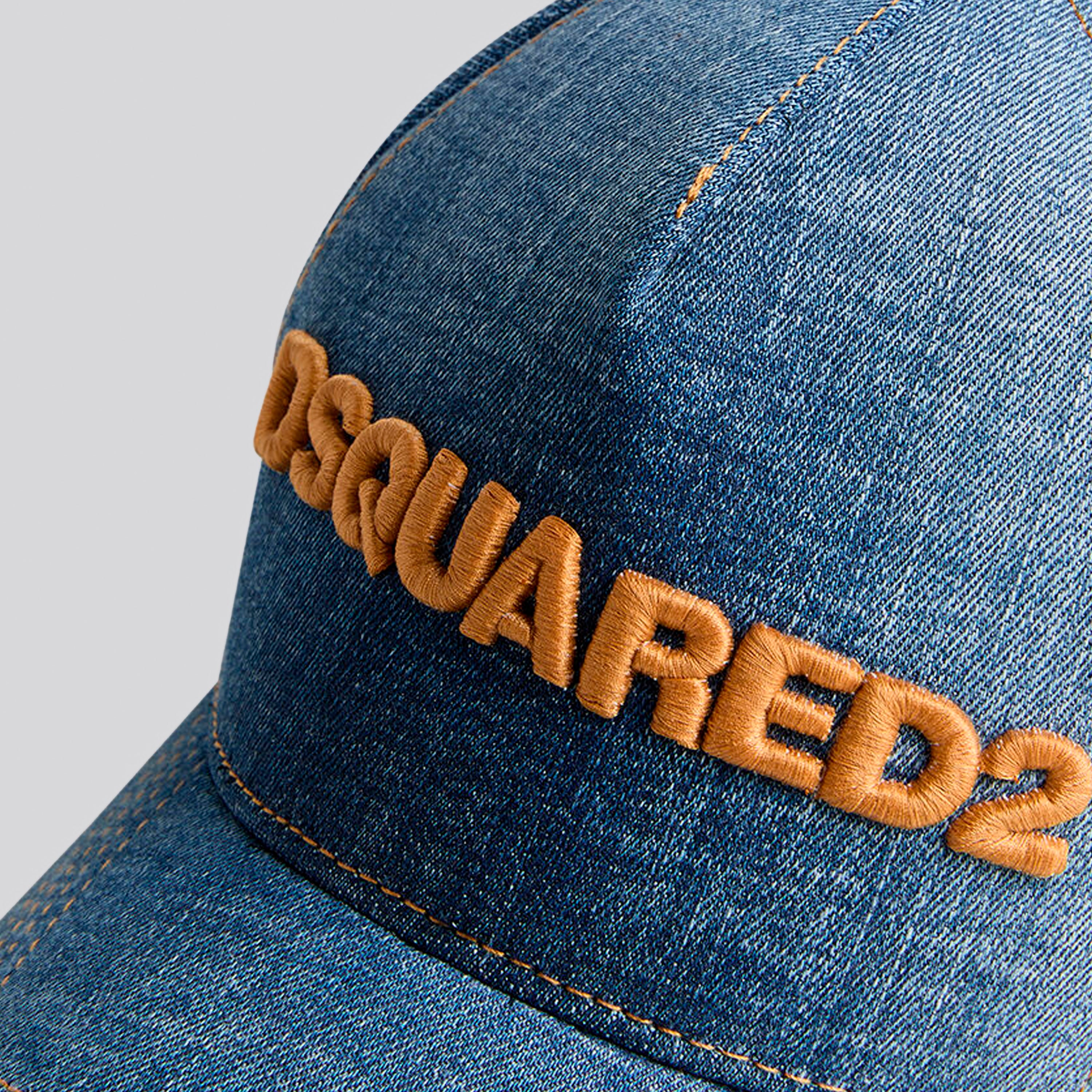 Gorra Azul Dsquared2 Logo
