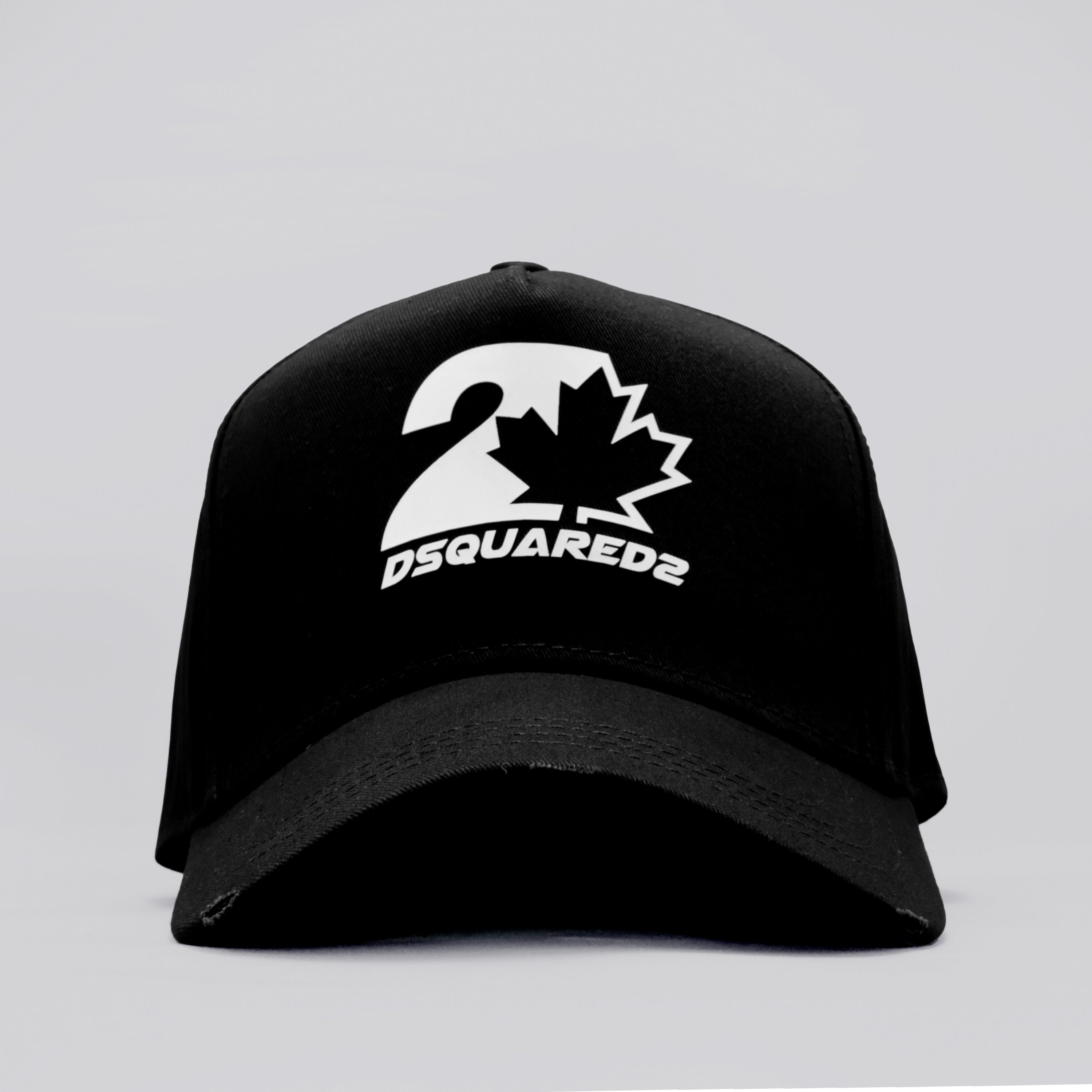 Gorra Negra Dsquared2 Leaf