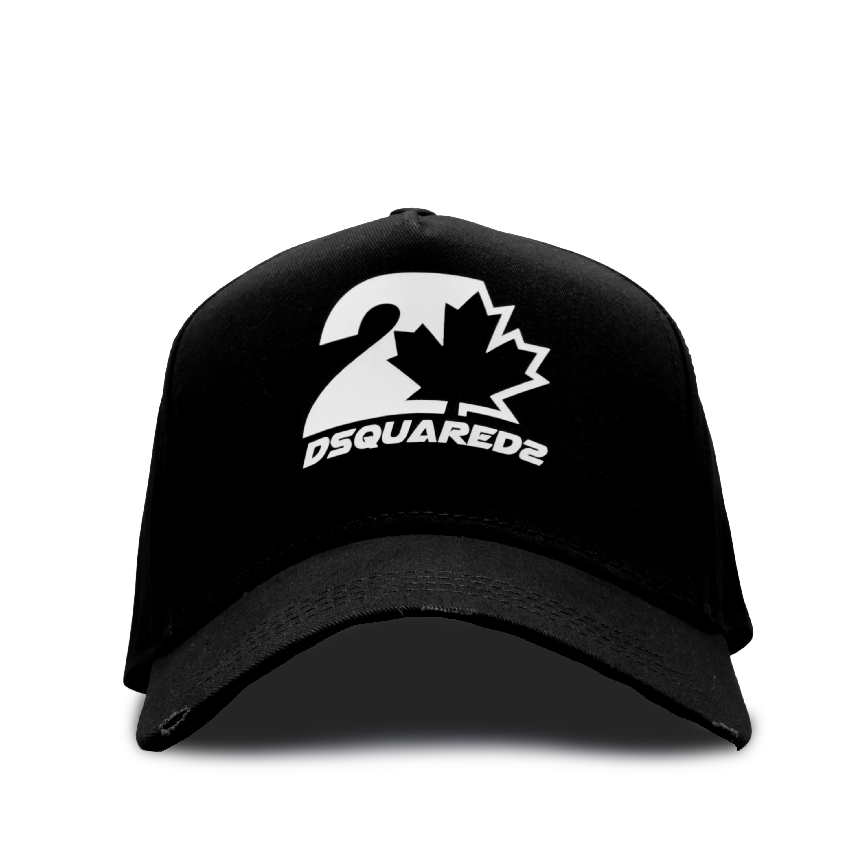 Gorra Negra Dsquared2 Leaf