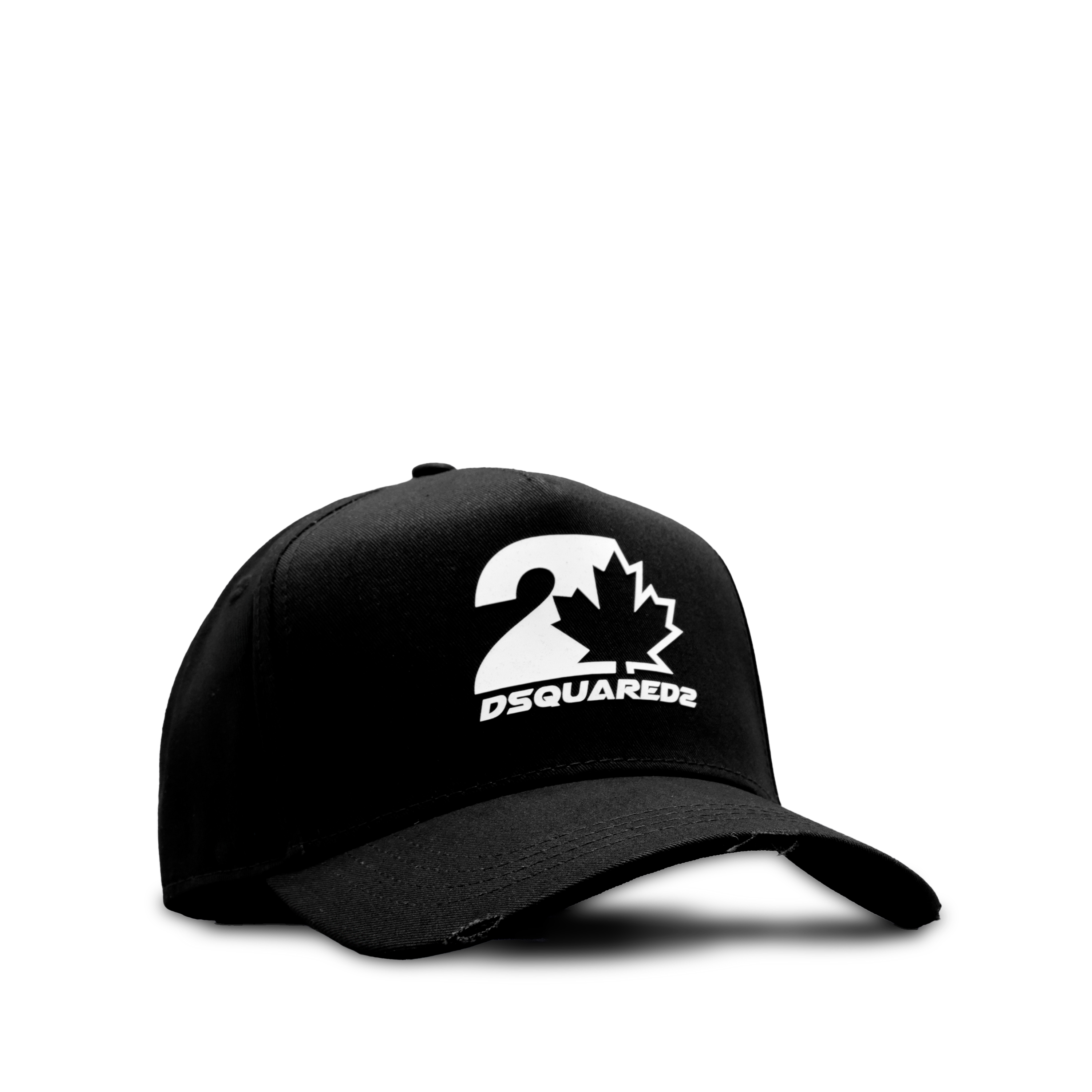 Gorra Negra Dsquared2 Leaf