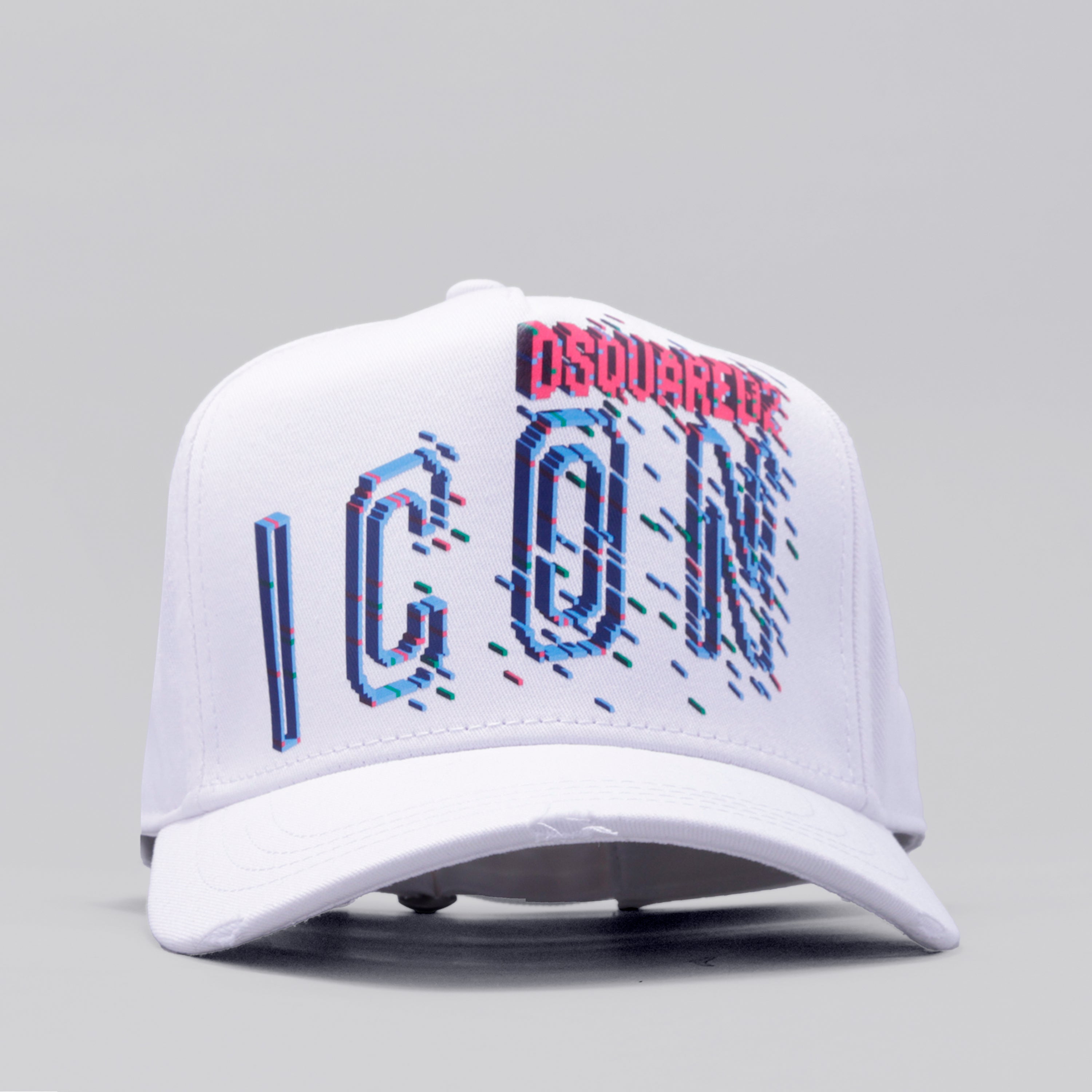 Gorra Blanca Dsquared2 Icon Multicolor