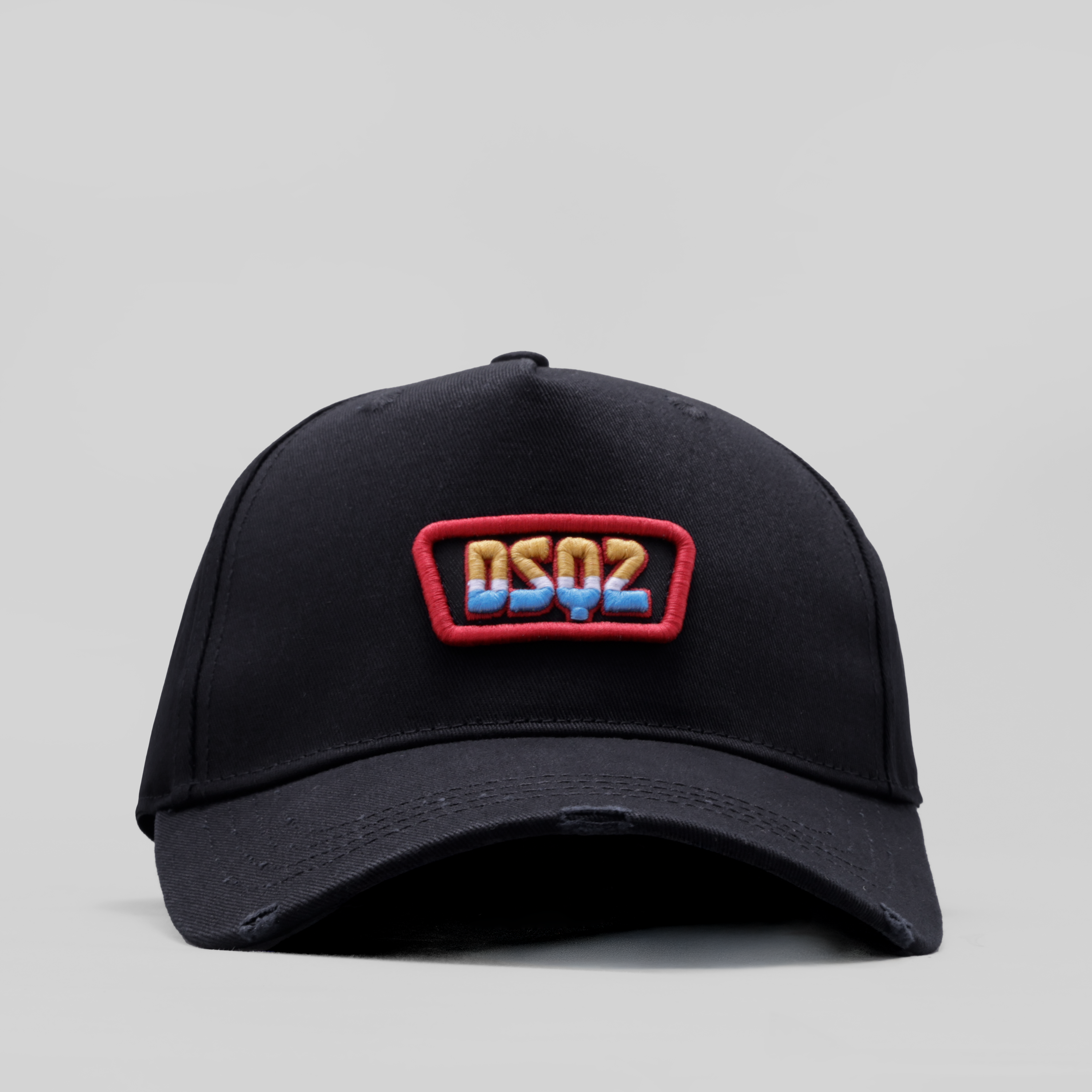 Gorra Negra Dsquared2 Dsq2 Multicolor