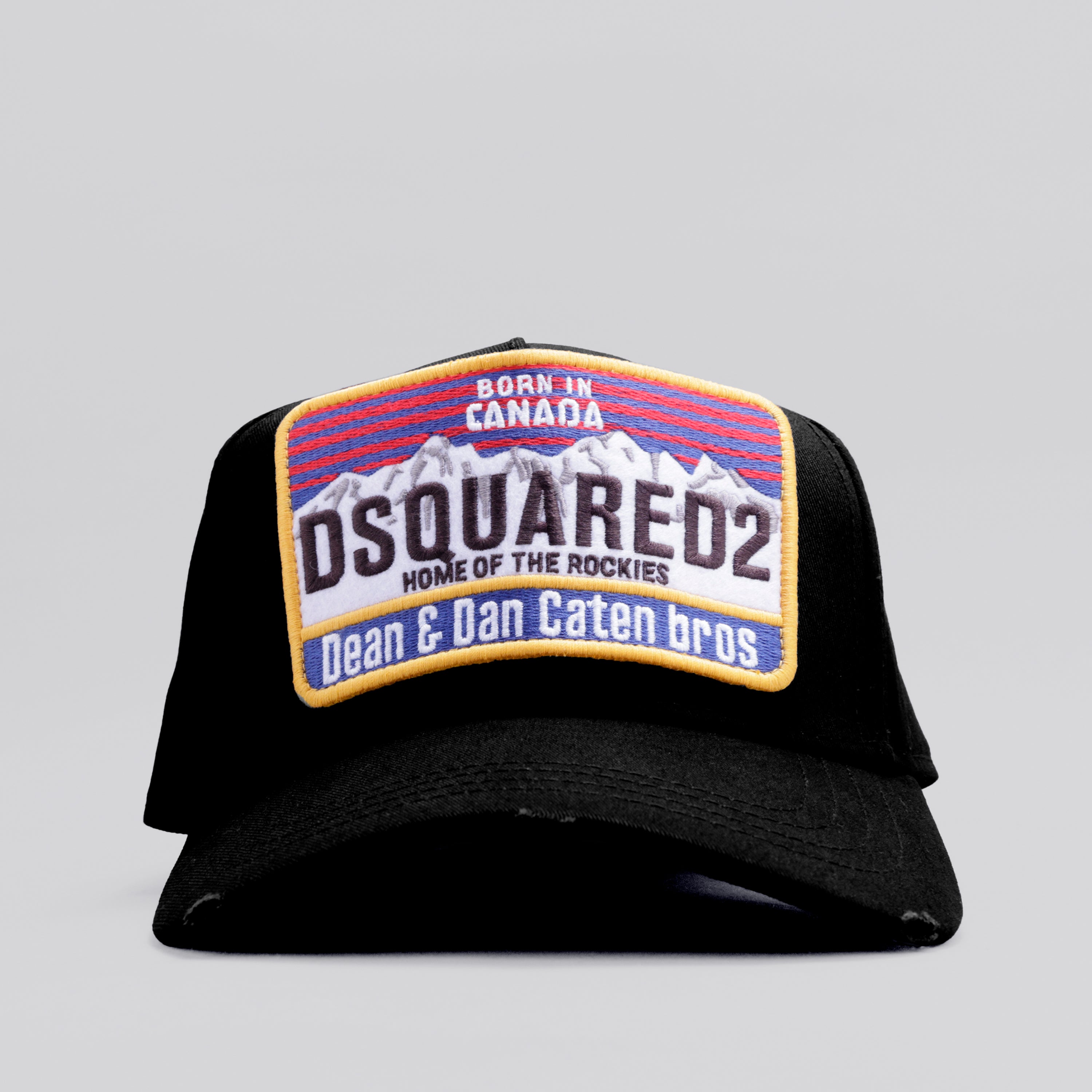 Gorra Negra Dsquared2 Rockies