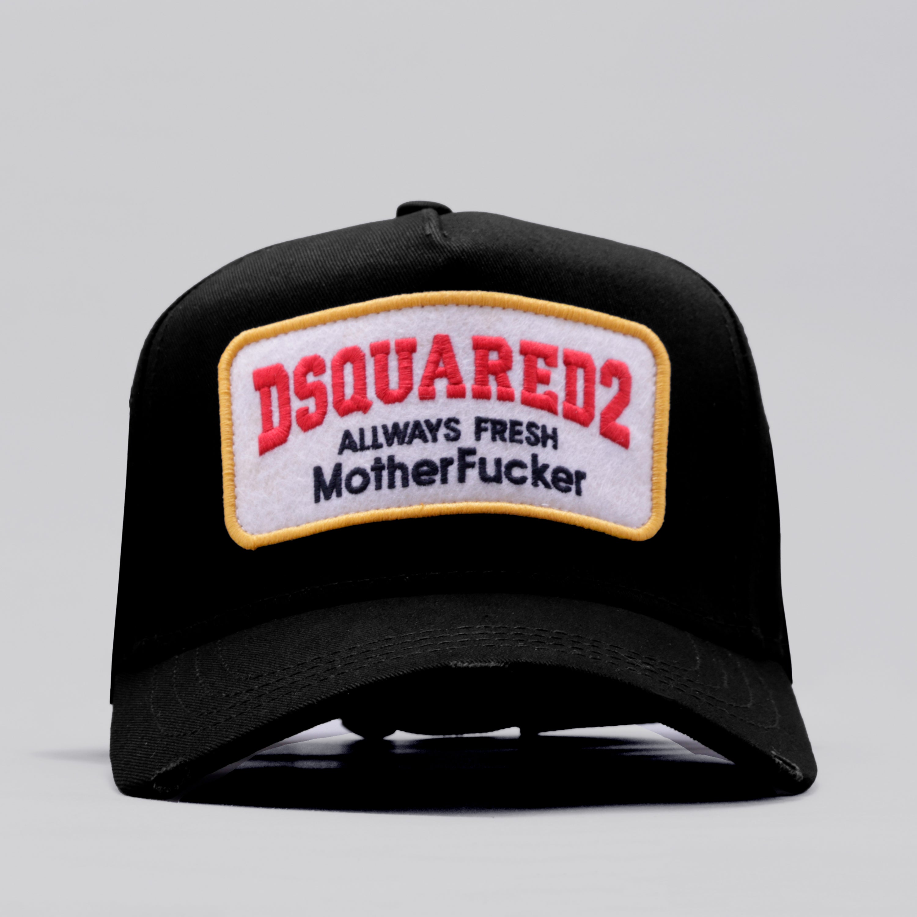 Gorra Negra Dsquared2 Mother Fucker