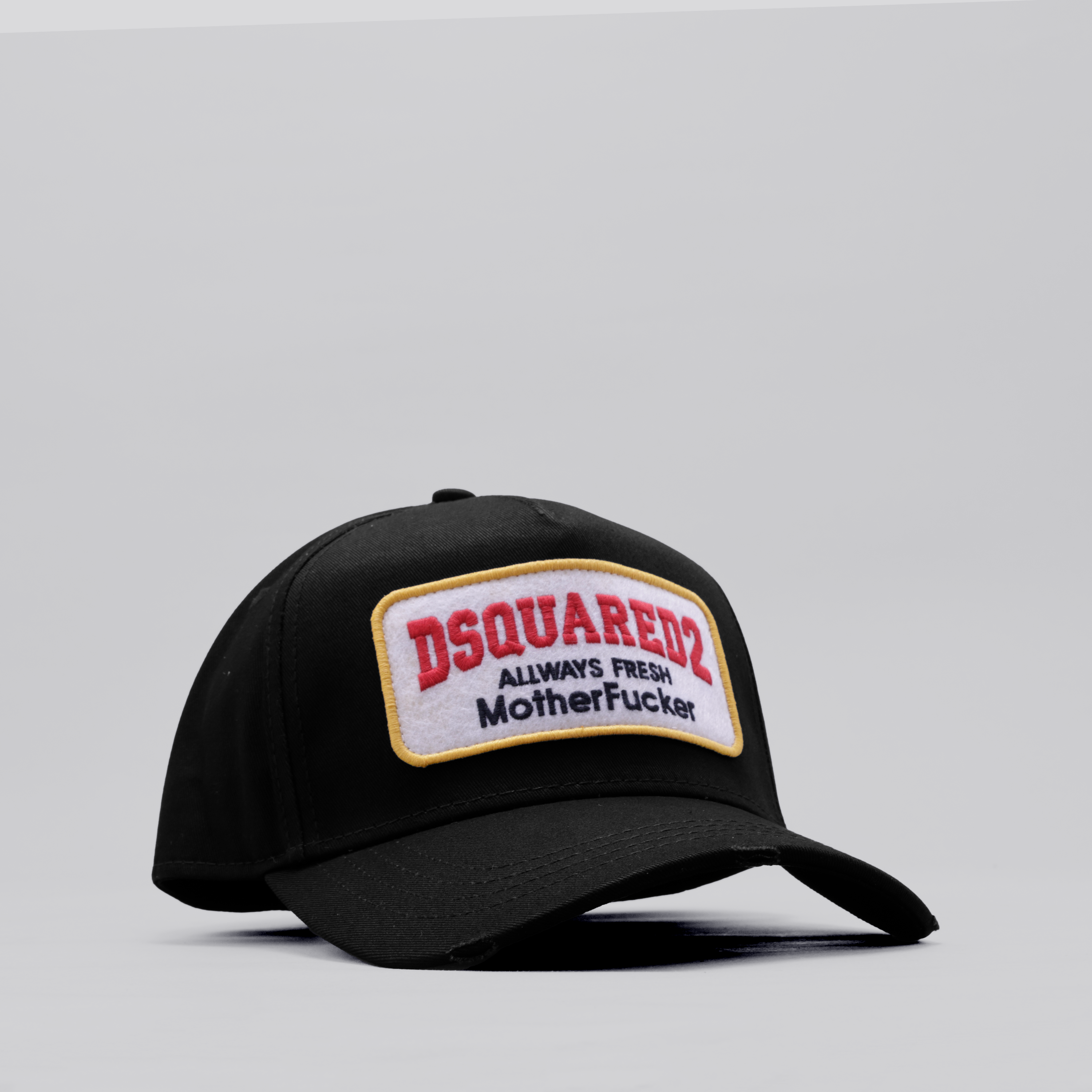 Gorra Negra Dsquared2 Mother Fucker