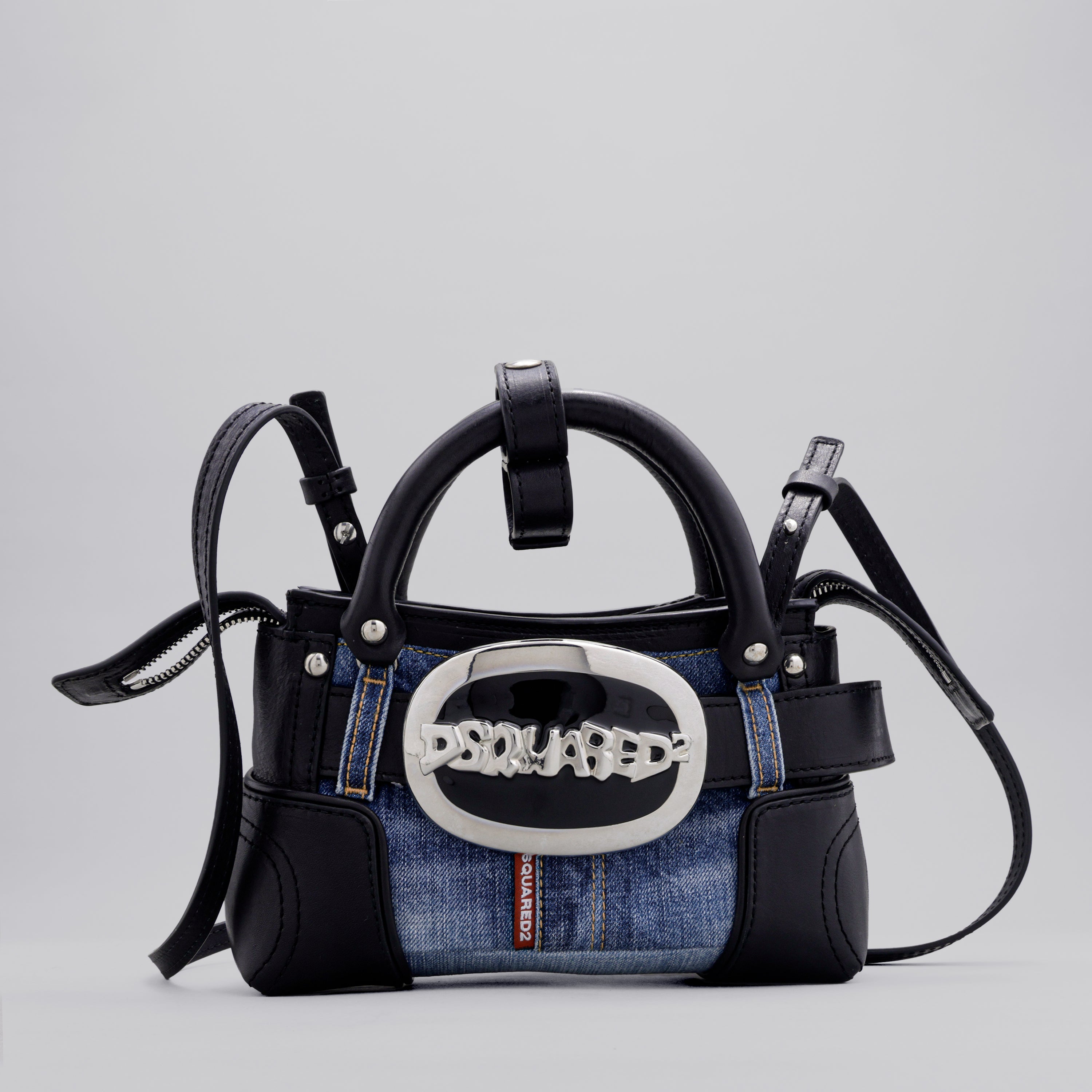 Cartera Denim Dsquared2 Belt