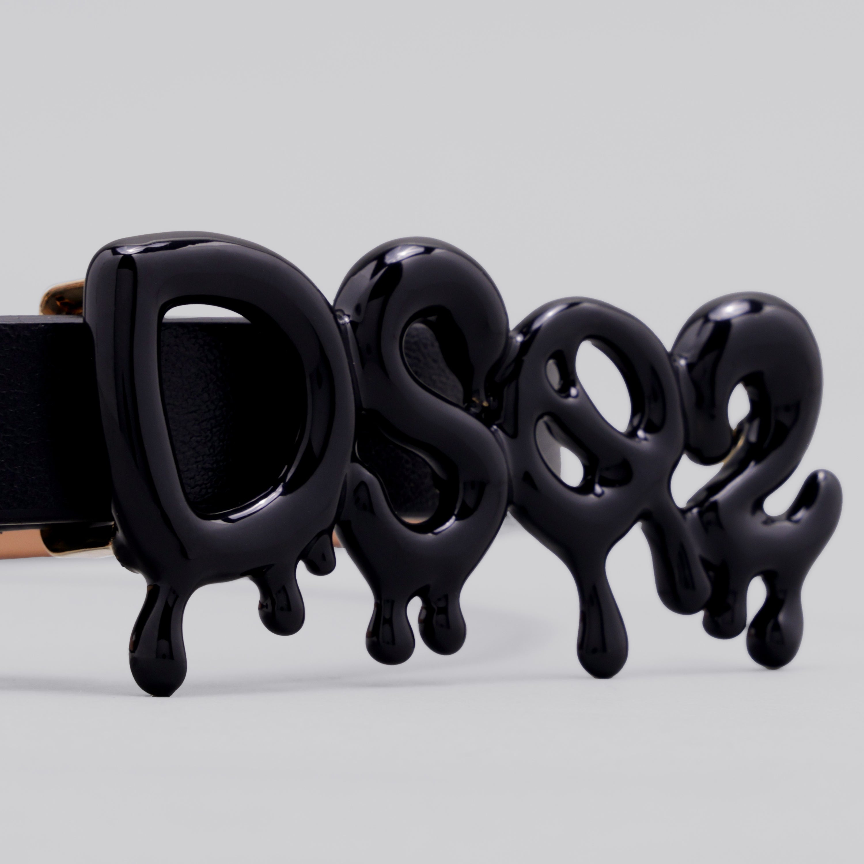 Cinturón Negro Dsquared2 Black