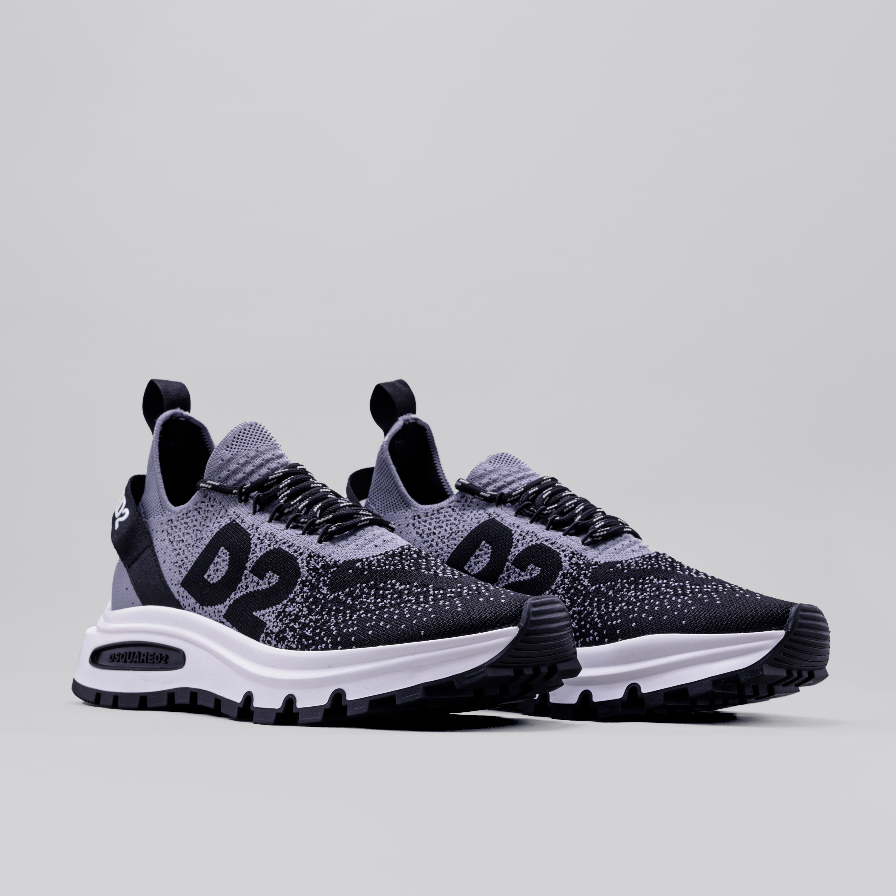 Sneakers Negros Gris Dsquared2 Speedster 2.0