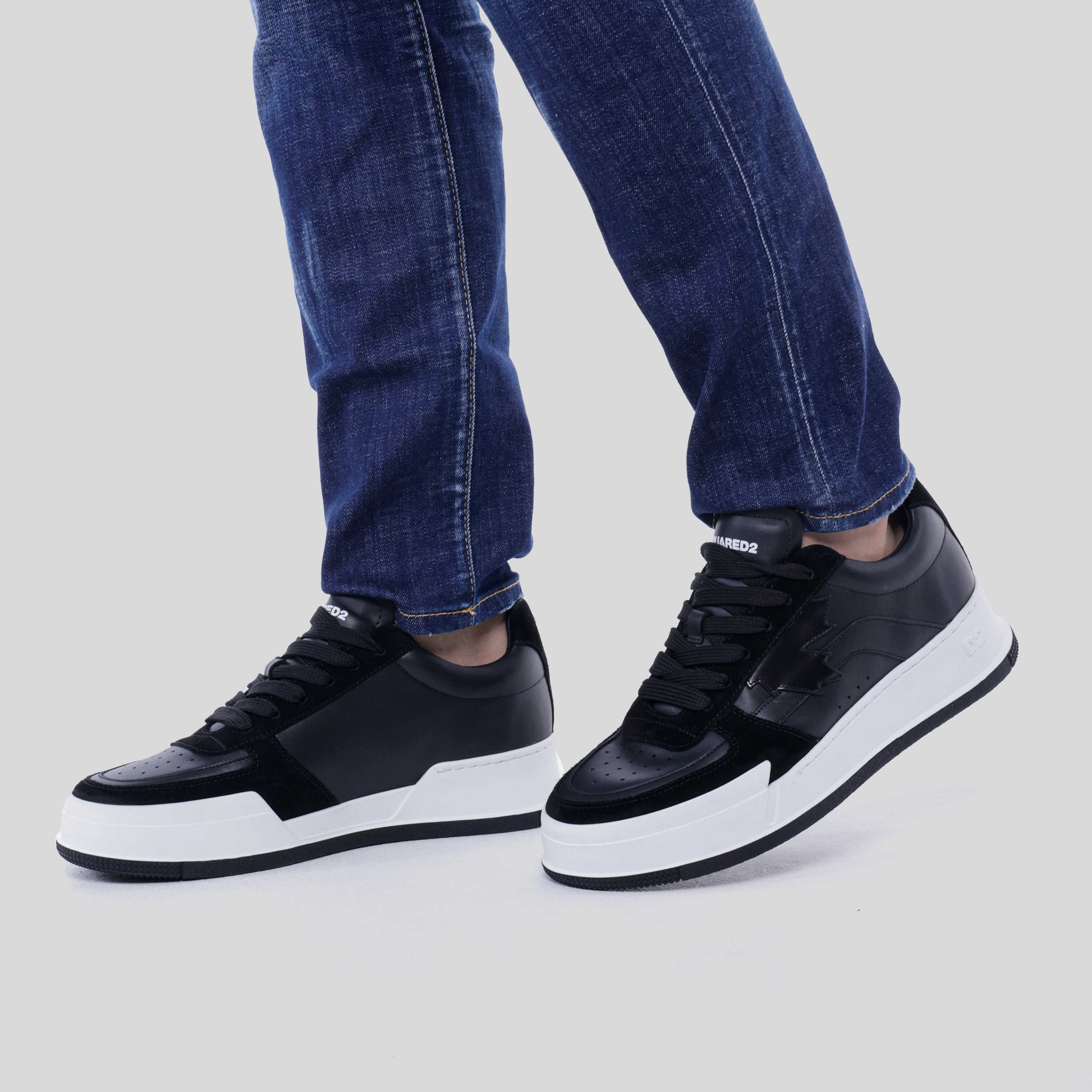 Sneakers Negros Dsquared2 Leaf