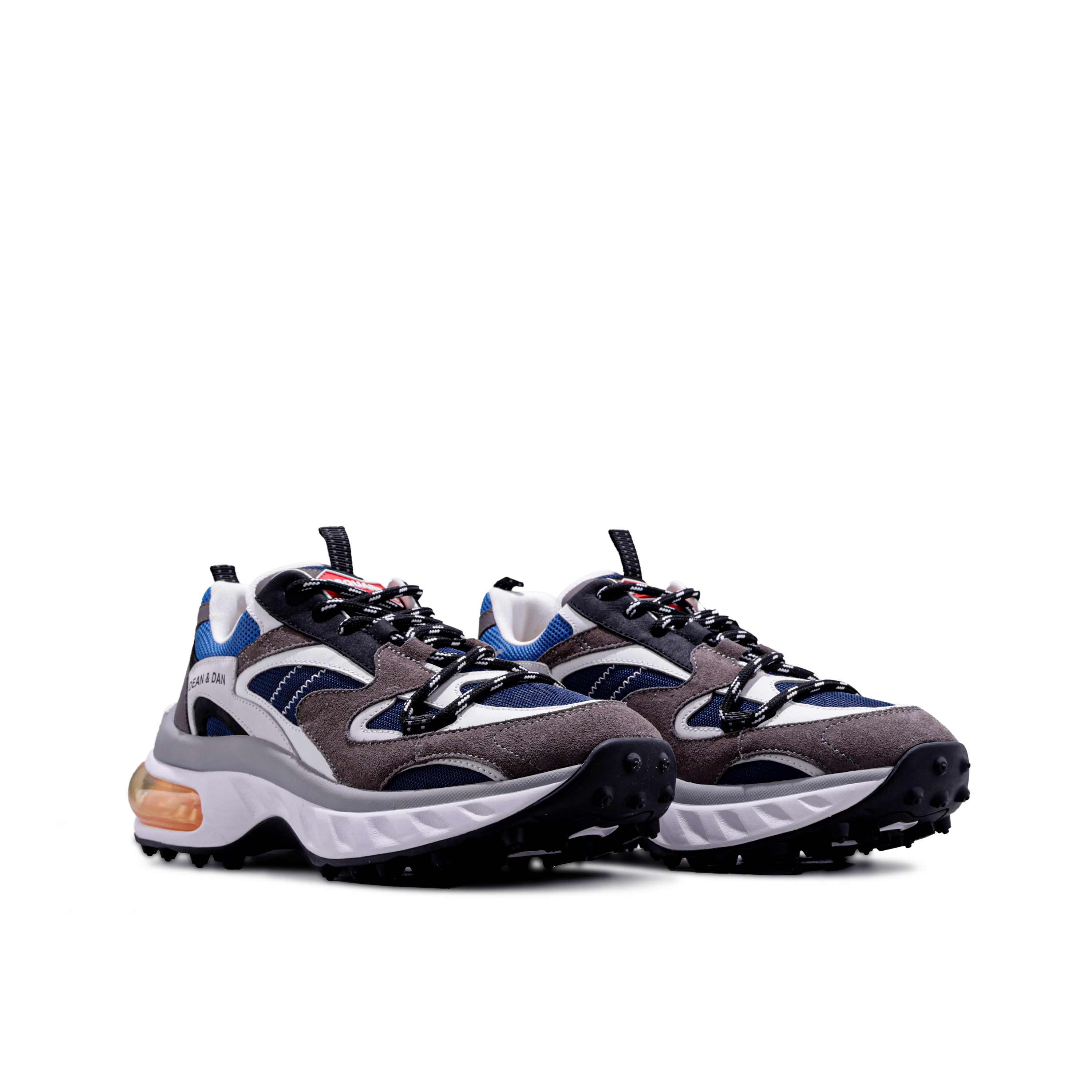 Sneakers Grices Azul Dsquared2 Bubble