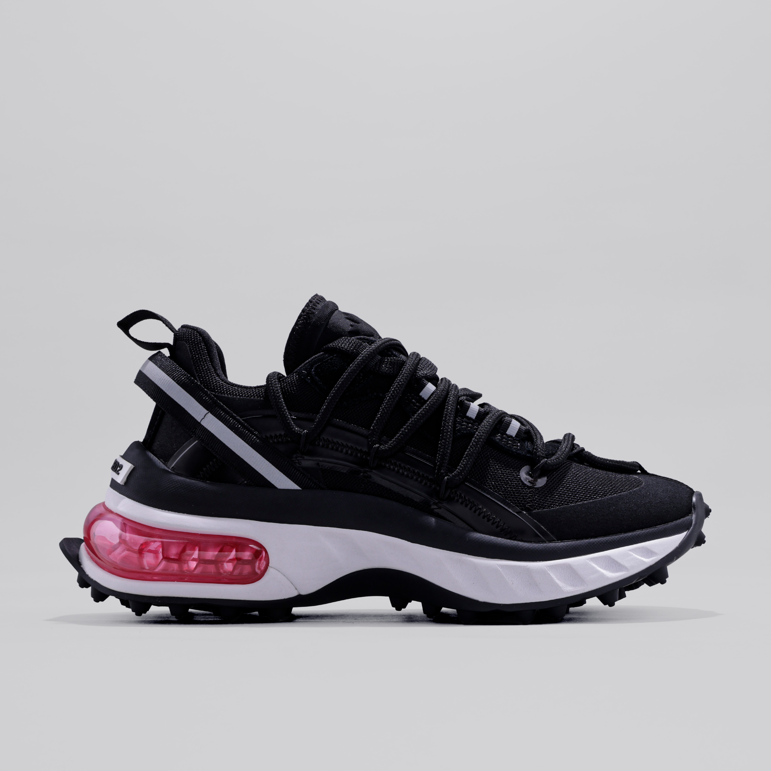 Sneakers Negros Rosado Dsquared2 Bubble
