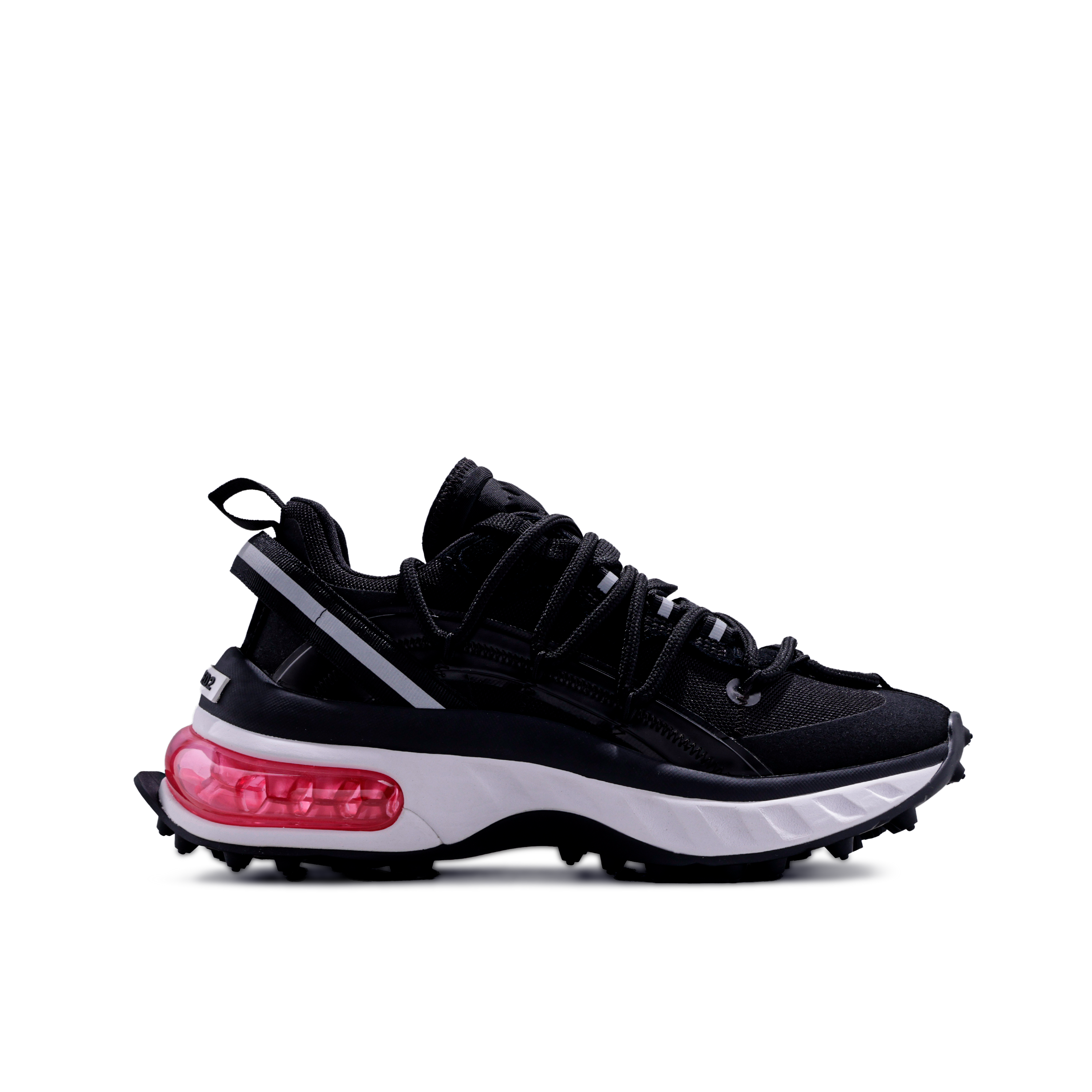 Sneakers Negros Rosado Dsquared2 Bubble