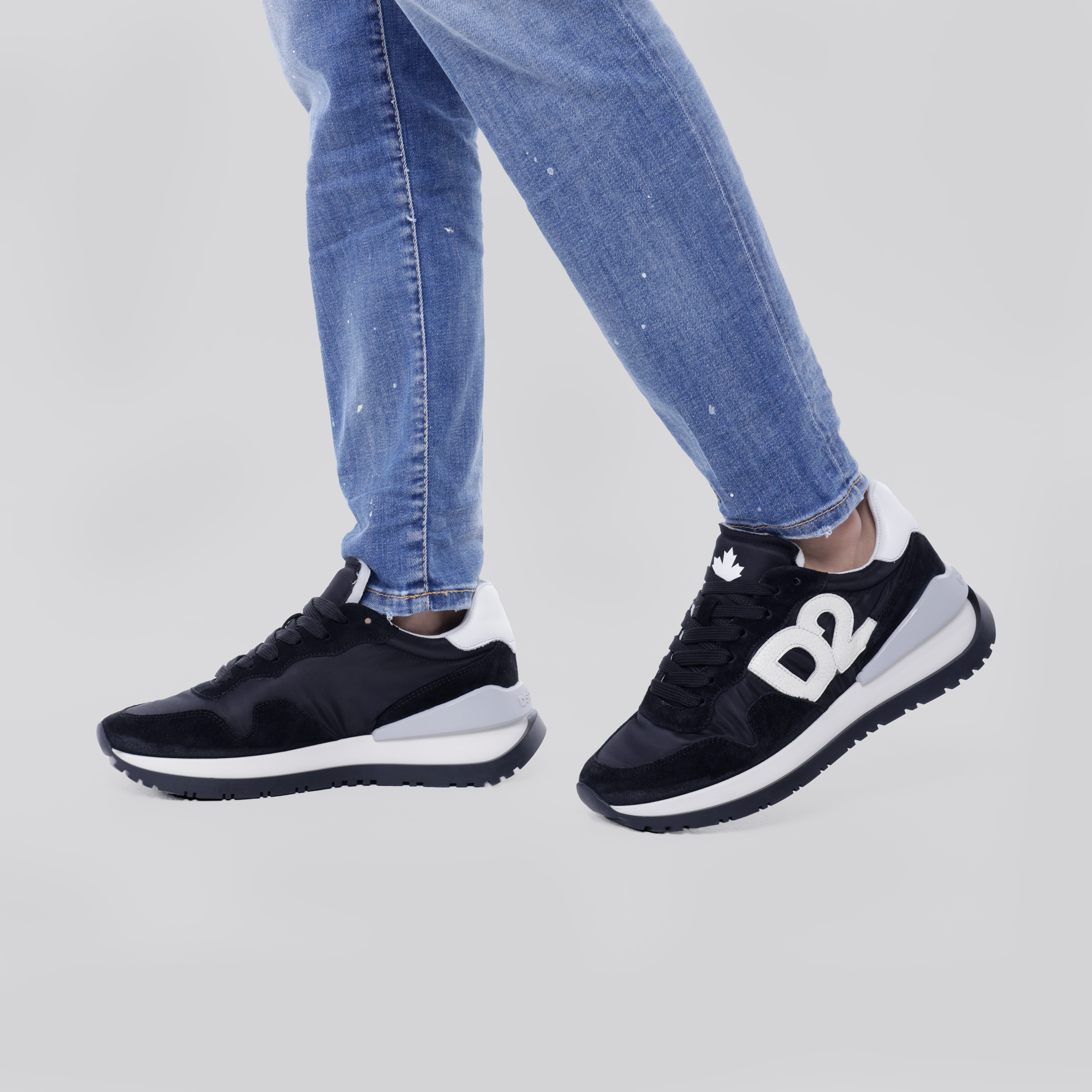 Sneakers Negros Dsquared2 D2 Runner