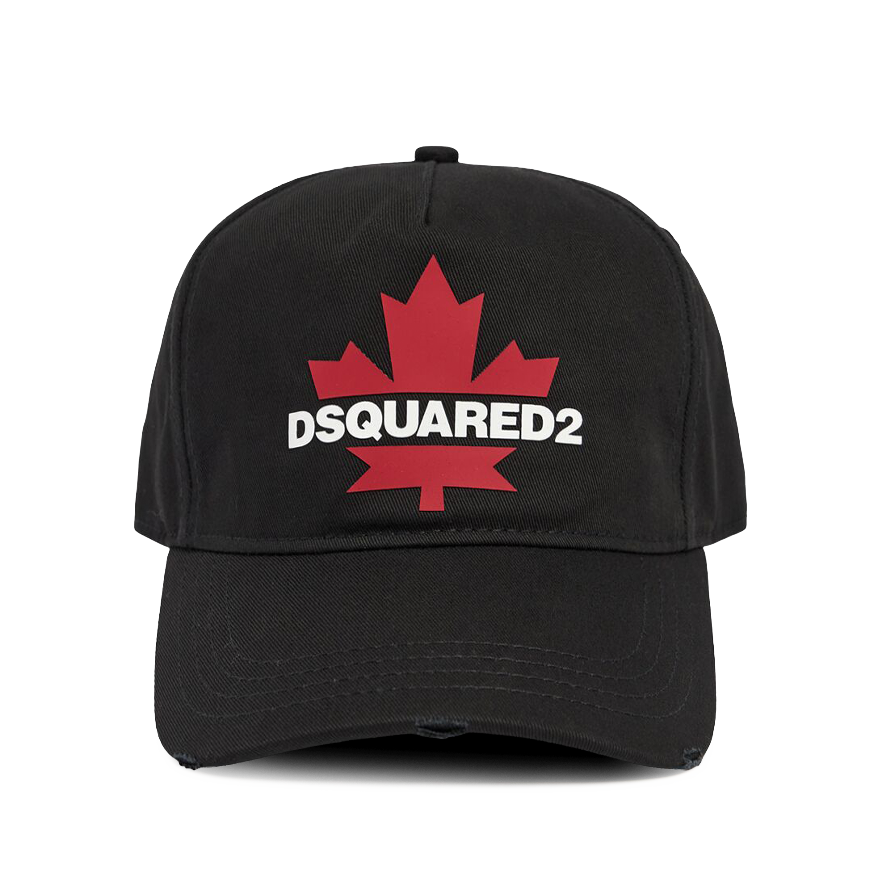 Gorra Negra Dsquared2 Leaf