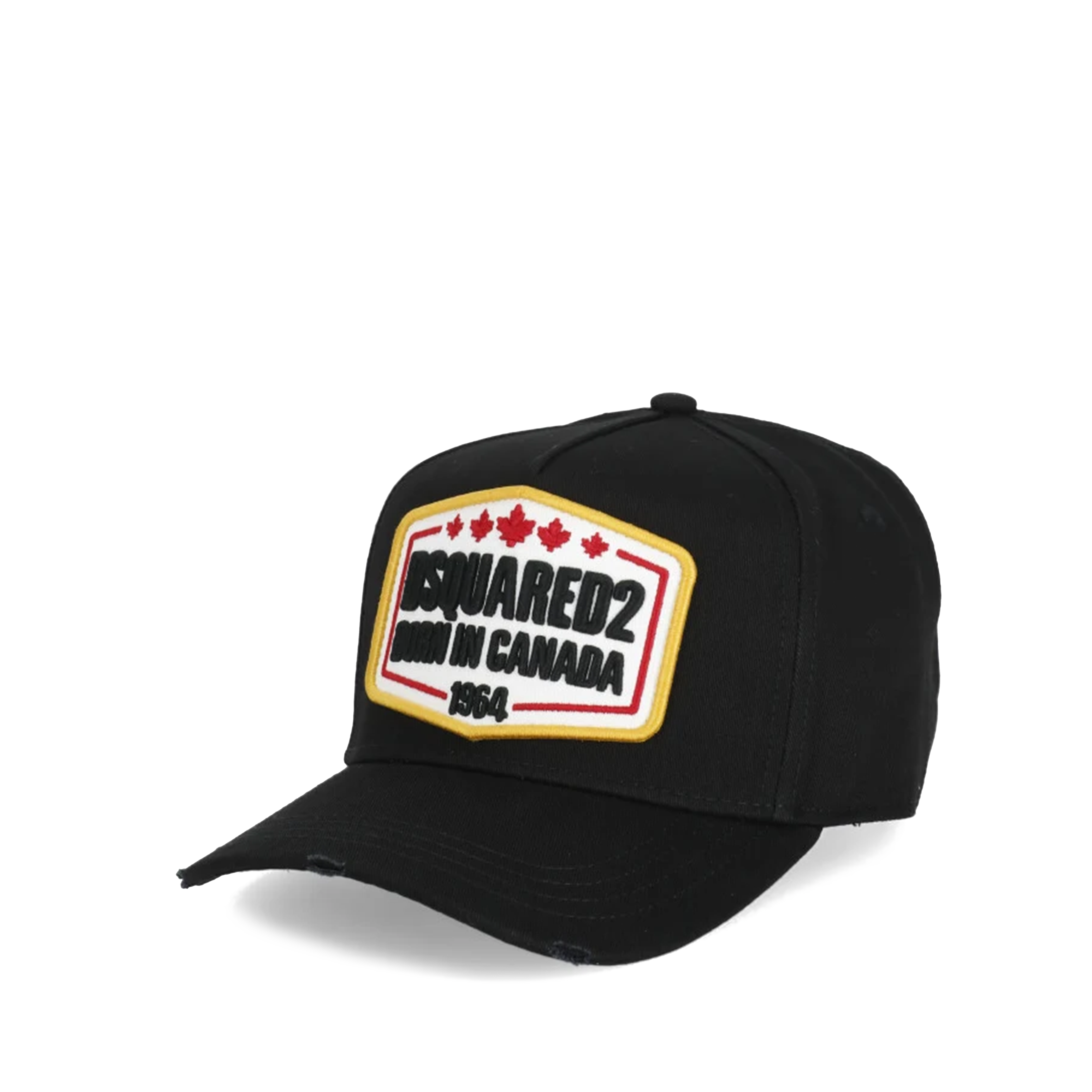 Gorra Negra Dsquared2 Leafs