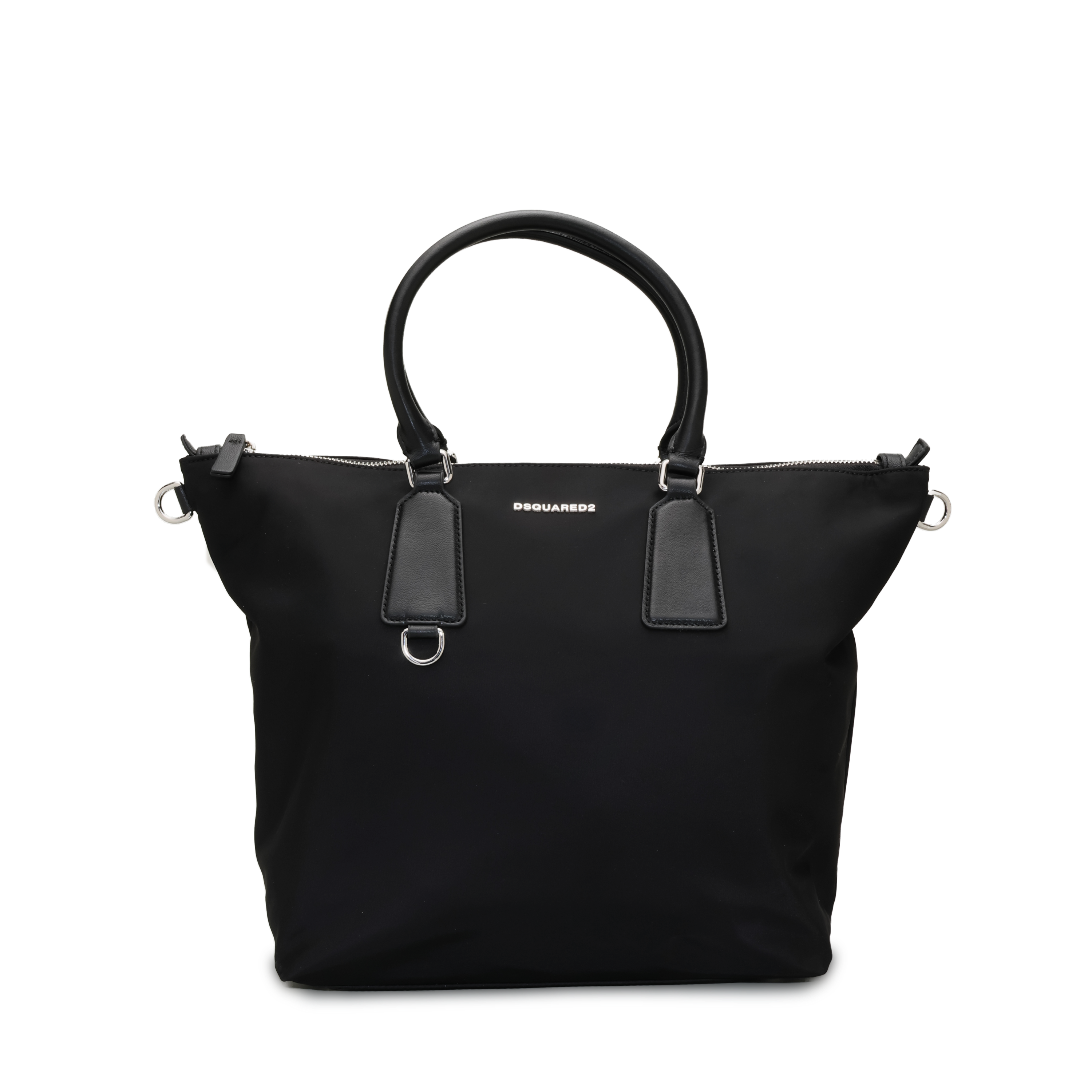 Cartera Negra Dsquared2 Logo