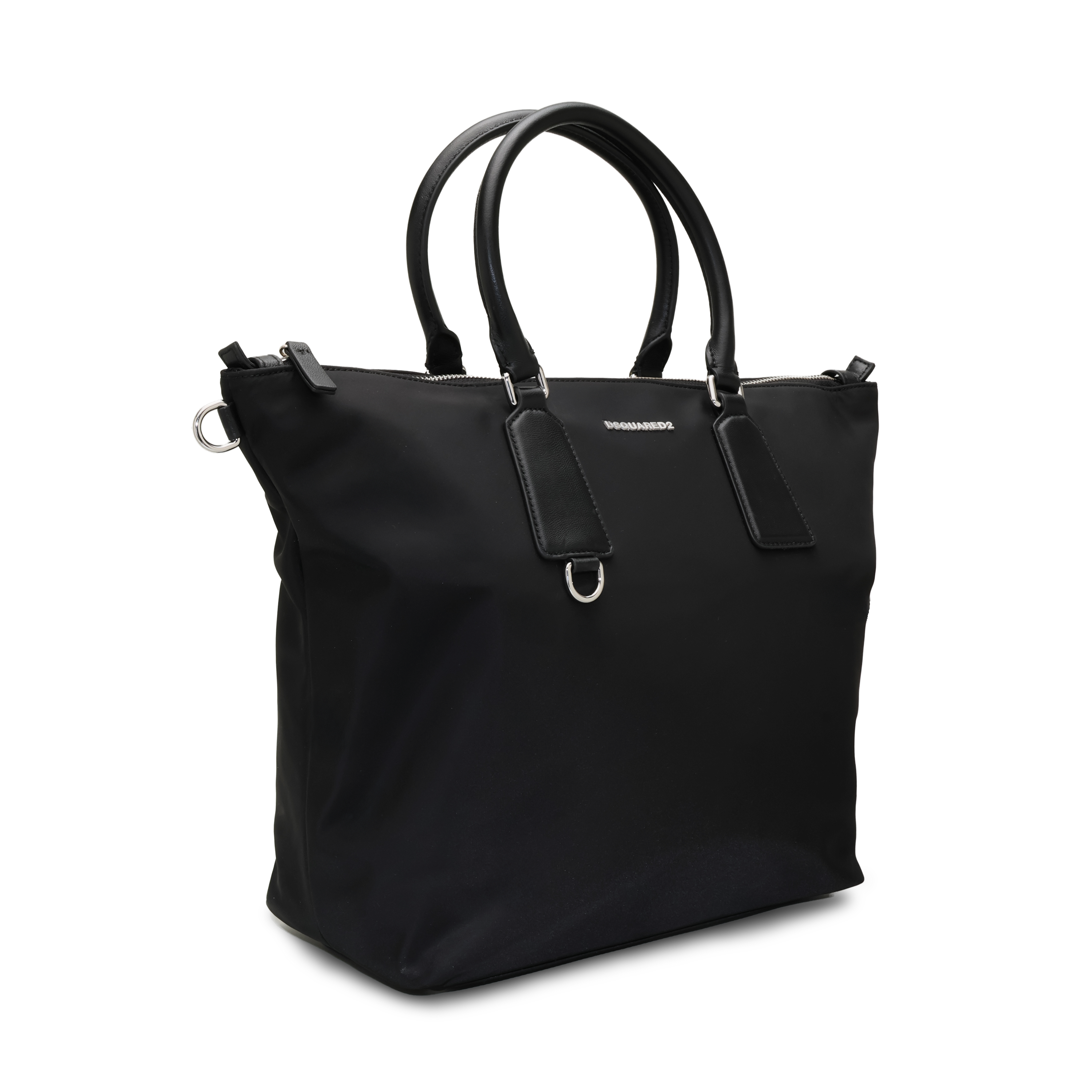 Cartera Negra Dsquared2 Logo