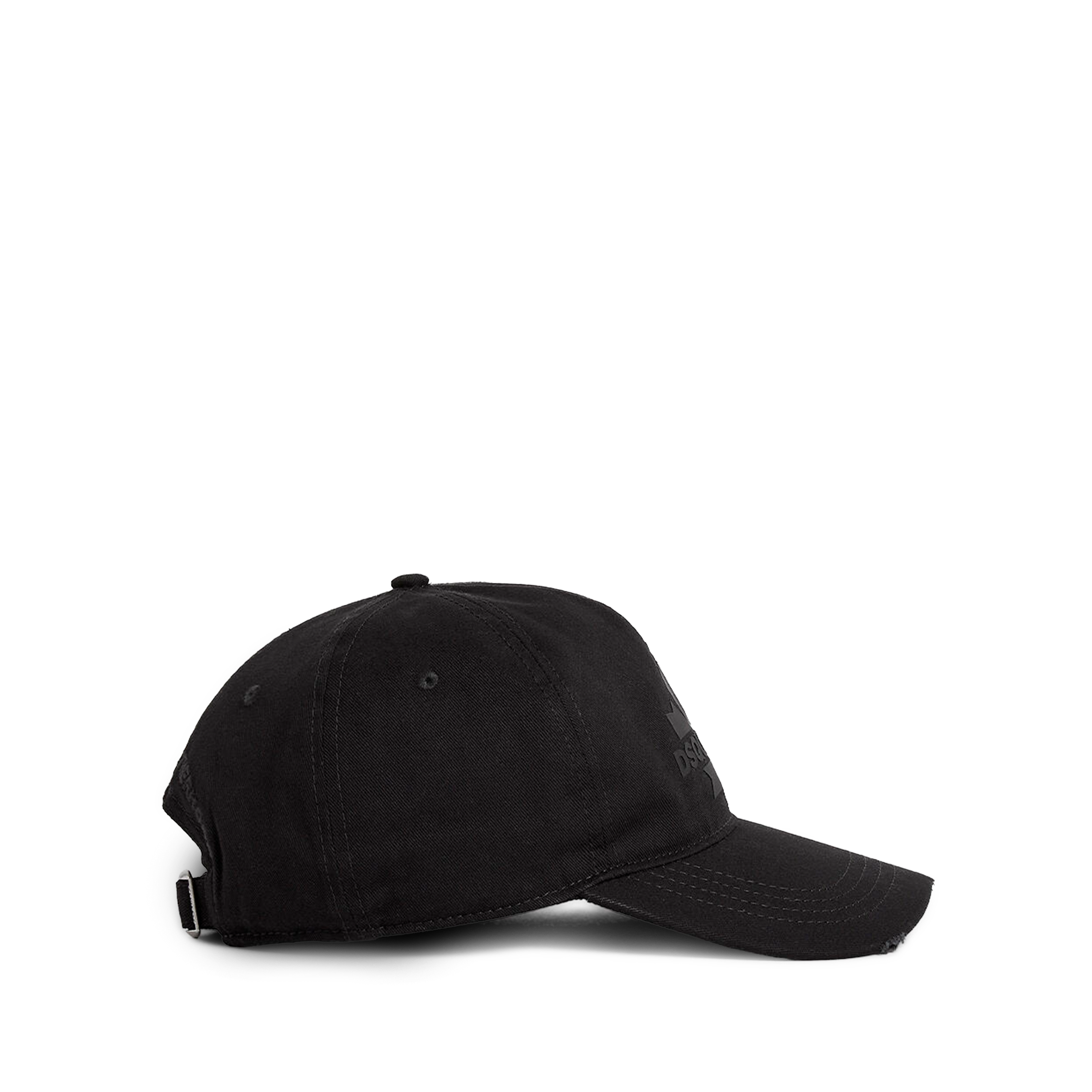 Gorra Negra Dsquared2 Leaf Logo