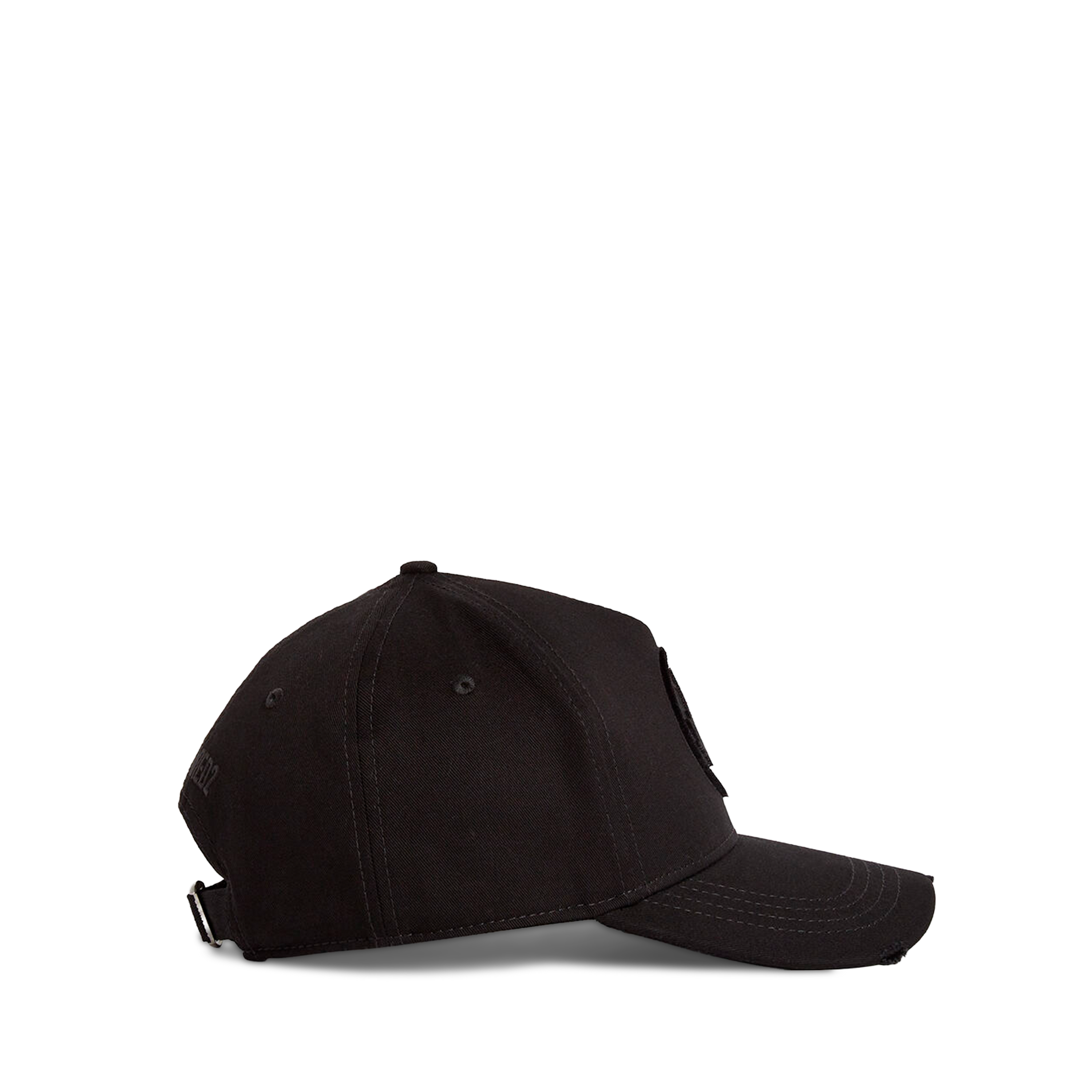 Gorra Negra Dsquared2 Leaf Logo
