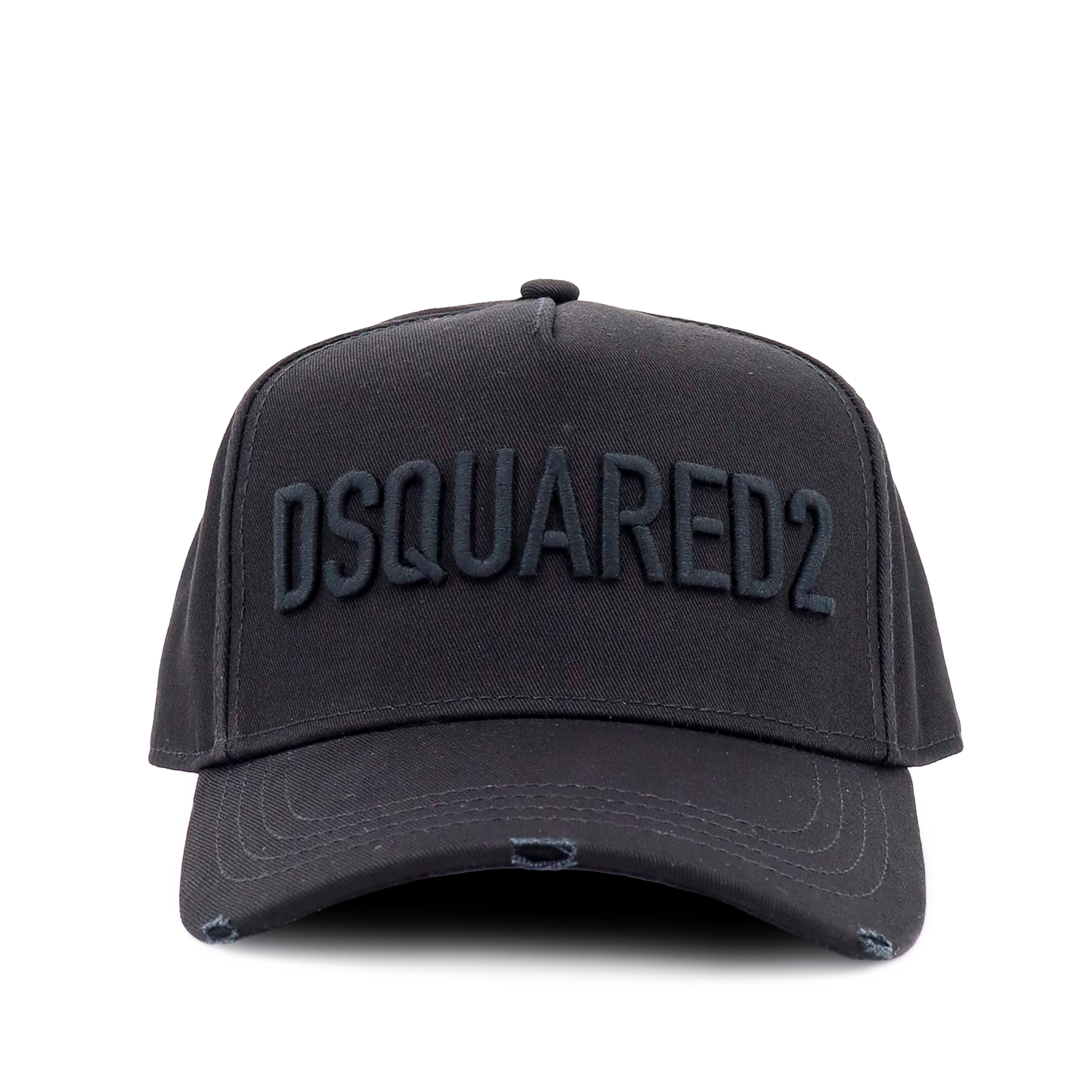 Gorra Negra Dsquared2 Logo