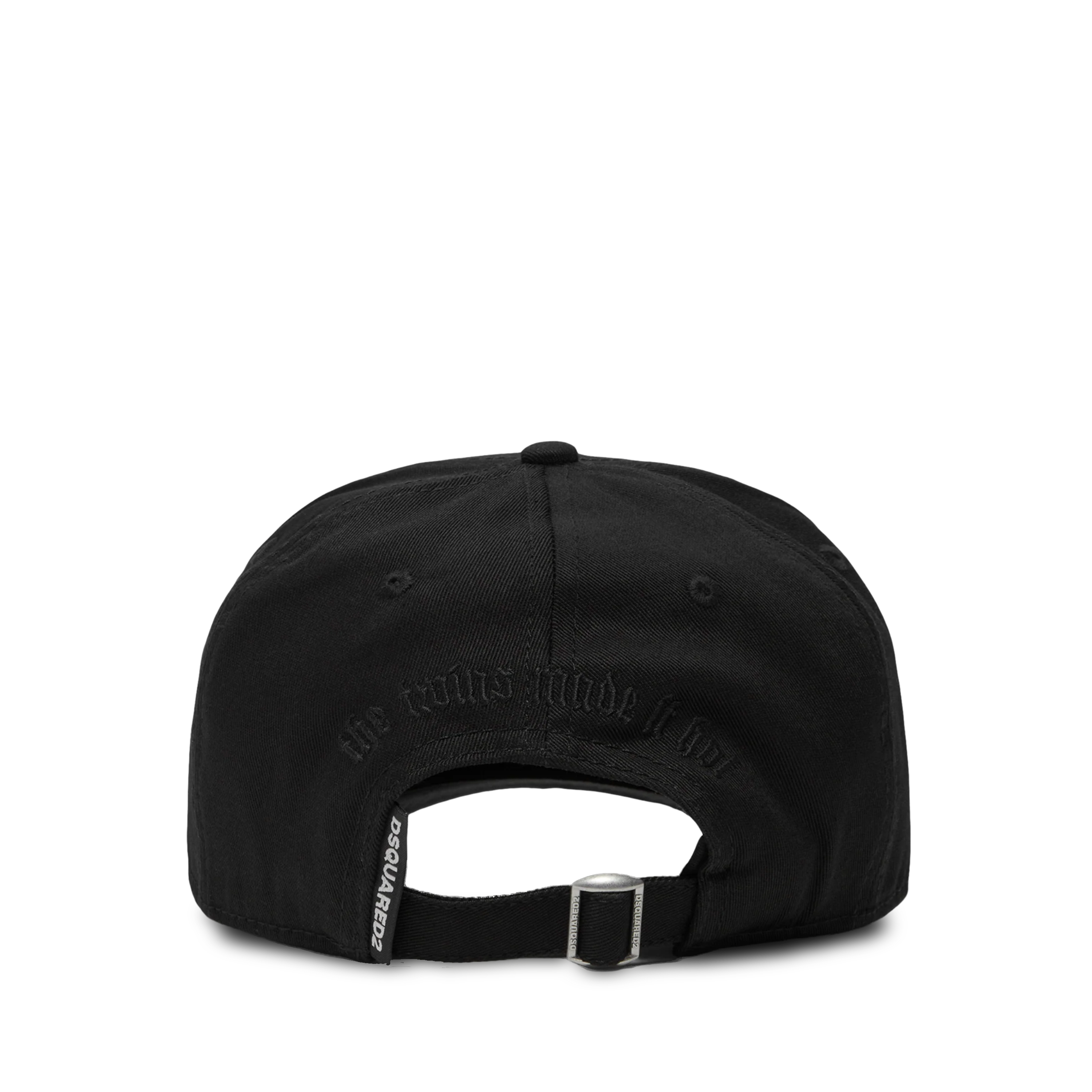 Gorra Negra Dsquared2 Logo