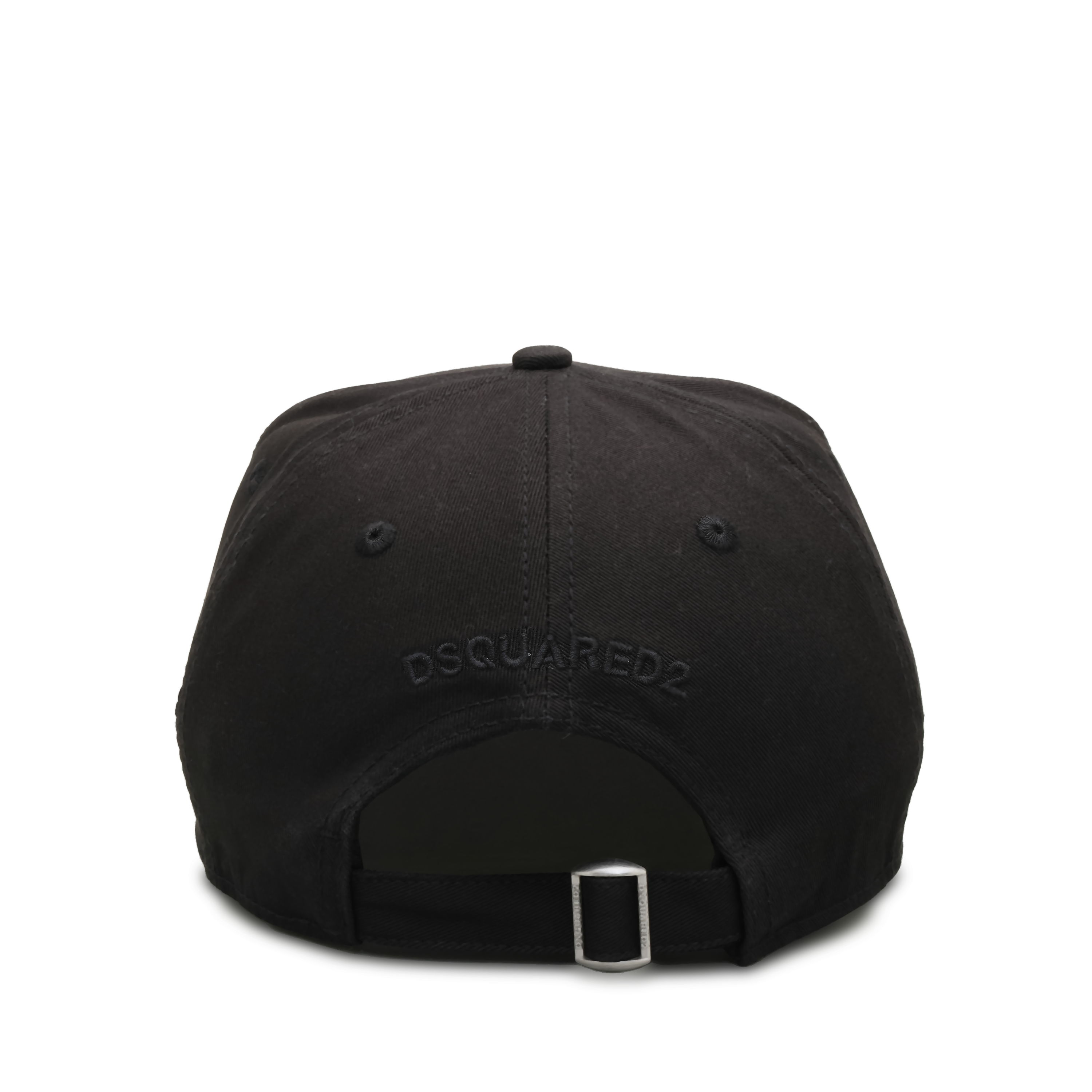 Gorra Negra Dsquared2 Double D