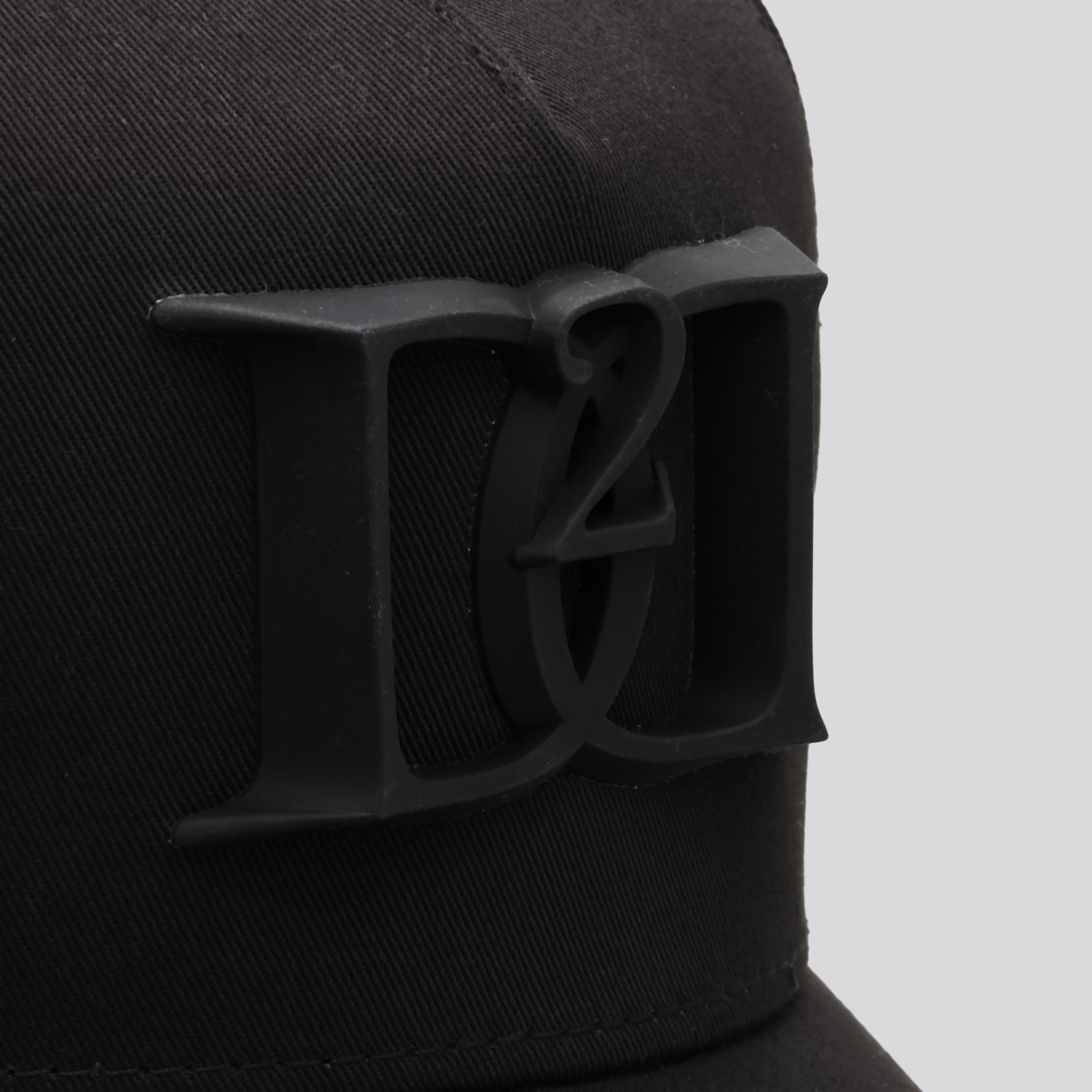 Gorra Negra Dsquared2 Double D