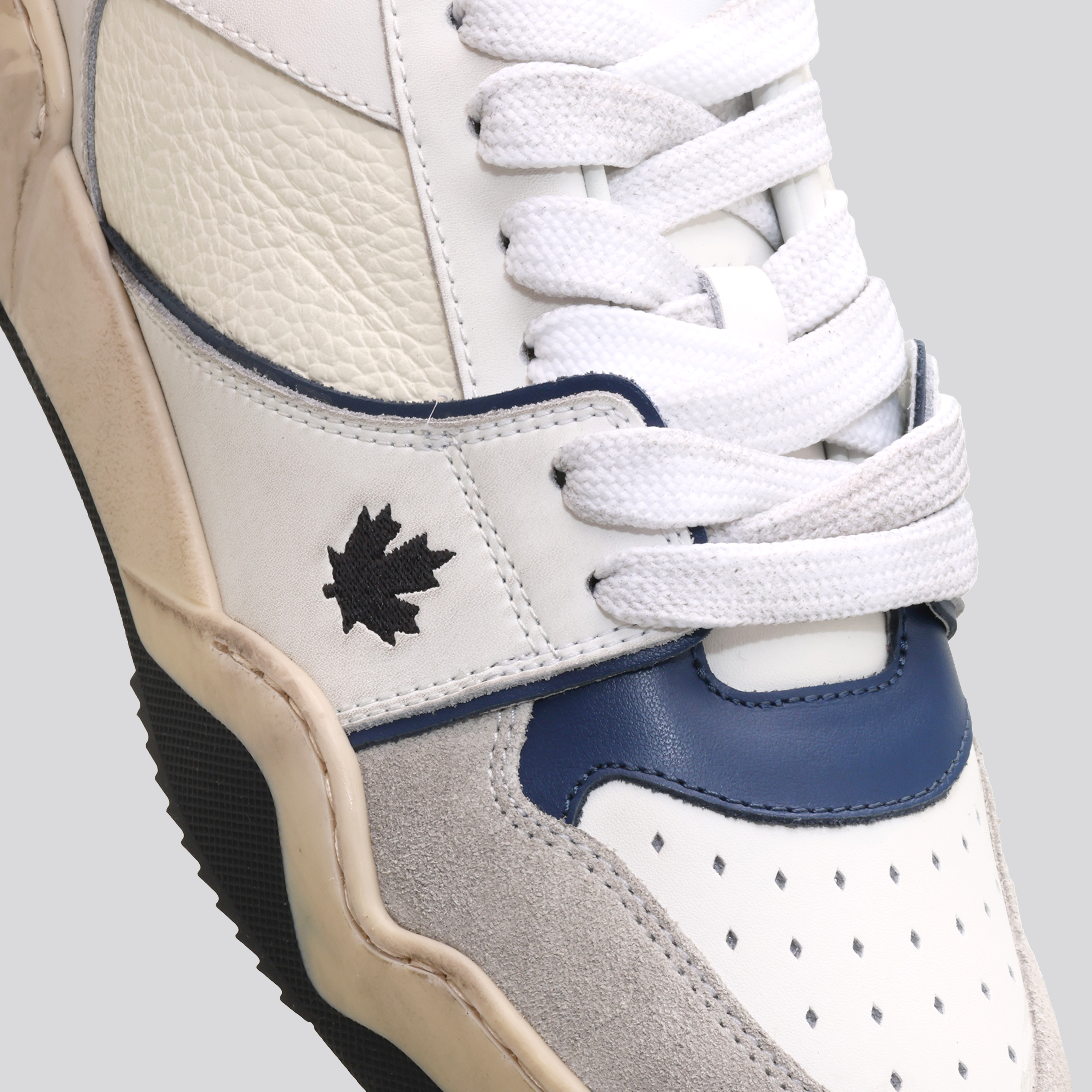 Sneakers Blancos Dsquared2 Vintage Spiker