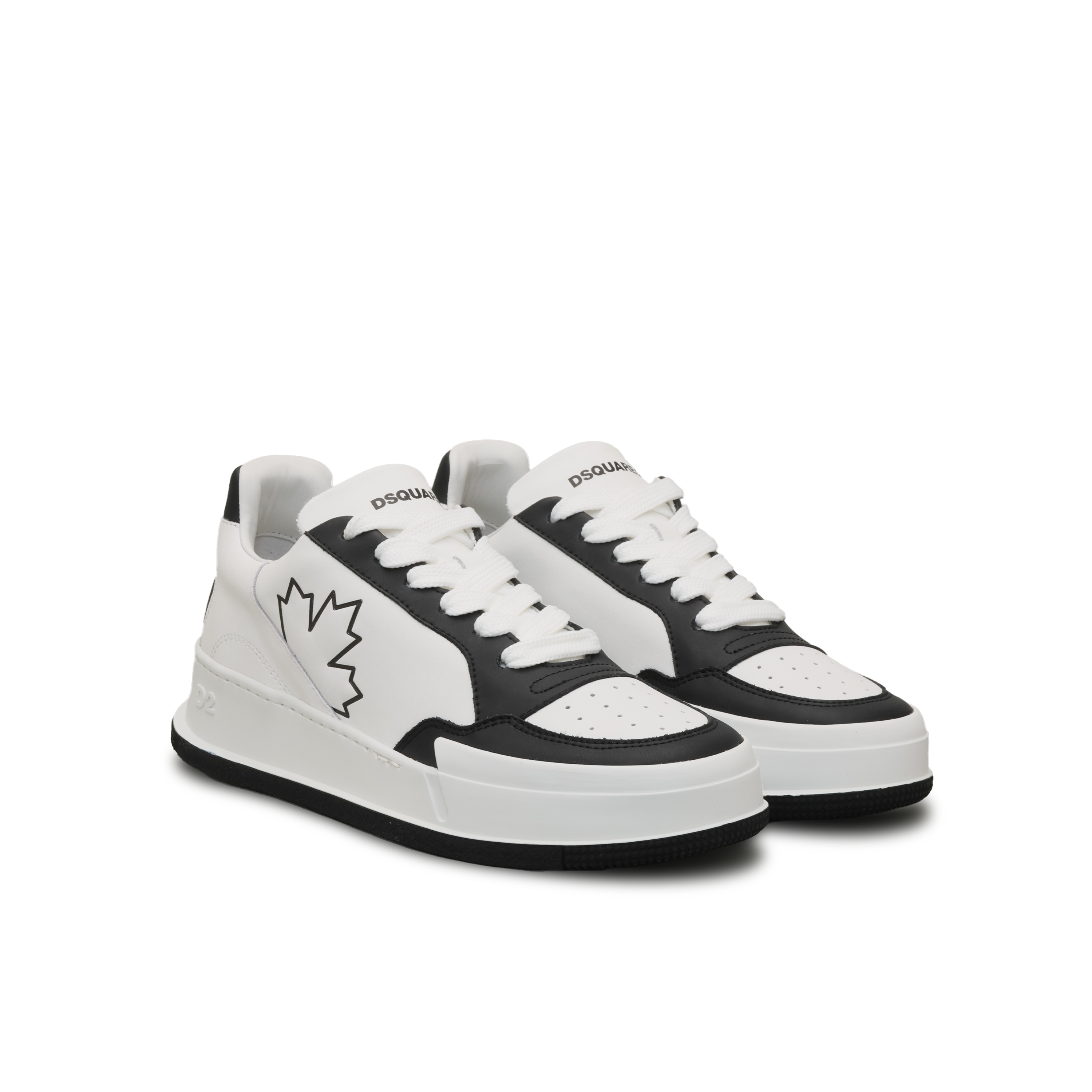 Sneakers Blancos Dsquared2 Leaf