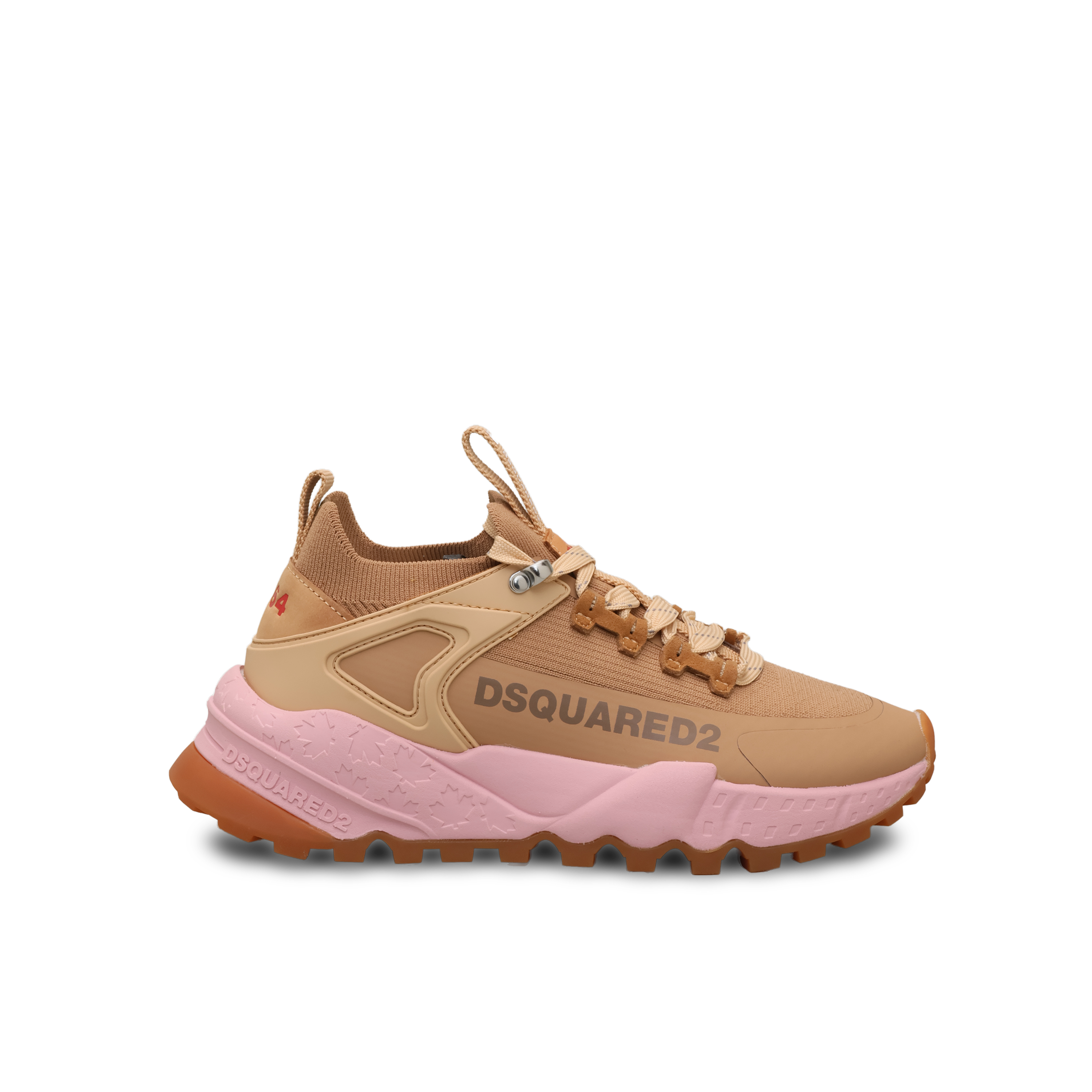 Sneakers Beige Dsquared2 Logo
