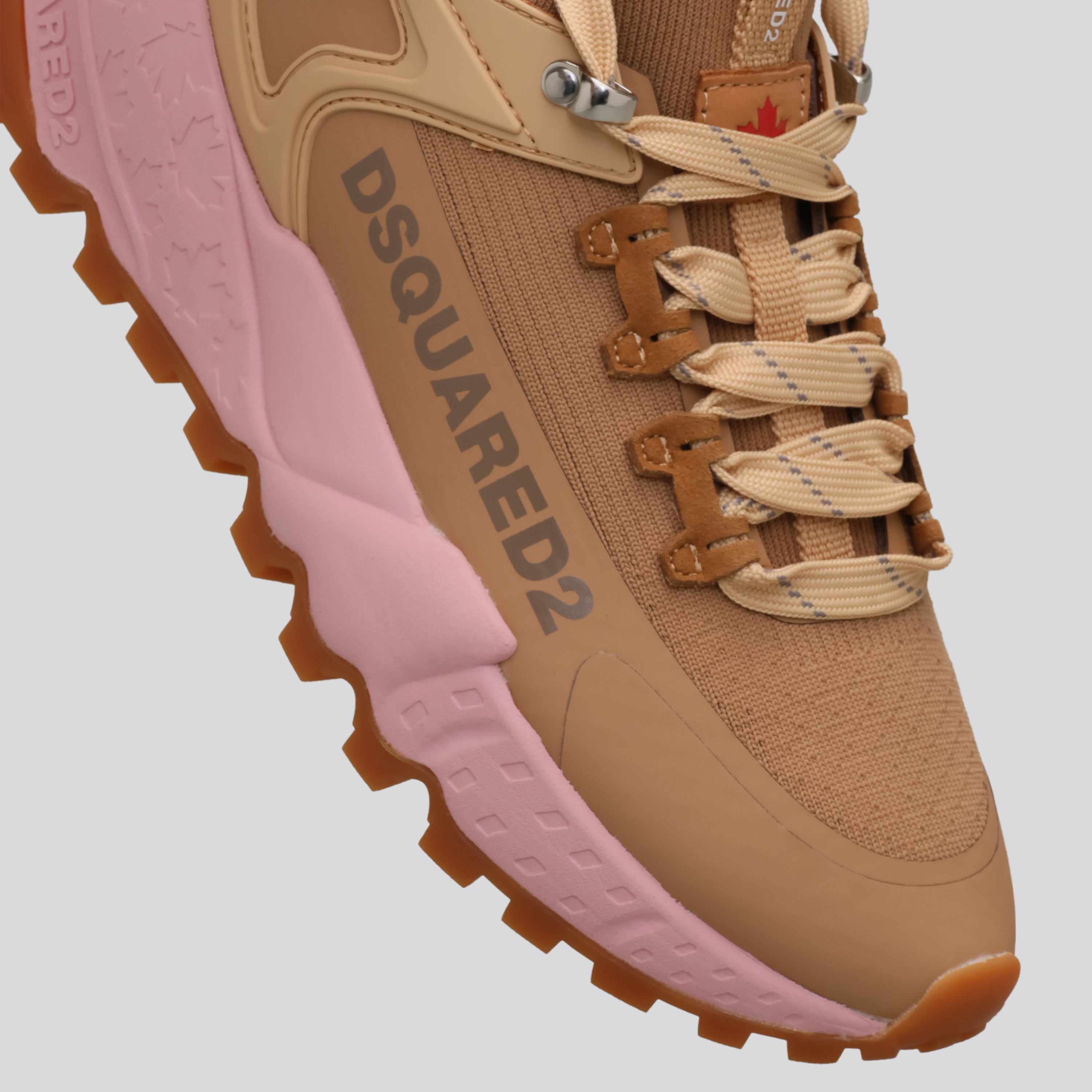 Sneakers Beige Dsquared2 Logo