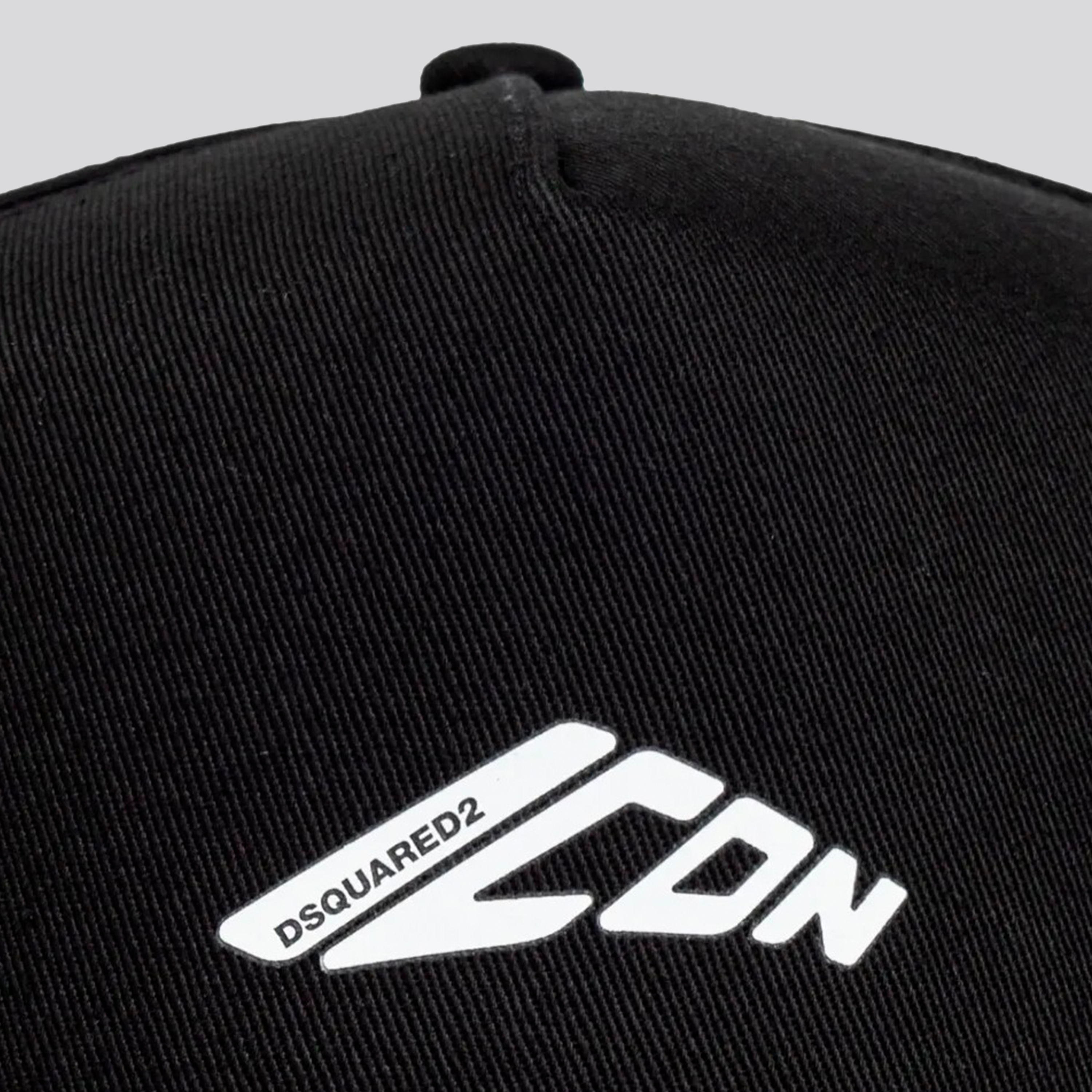 Gorra Negra Dsquared2 Mini Icon