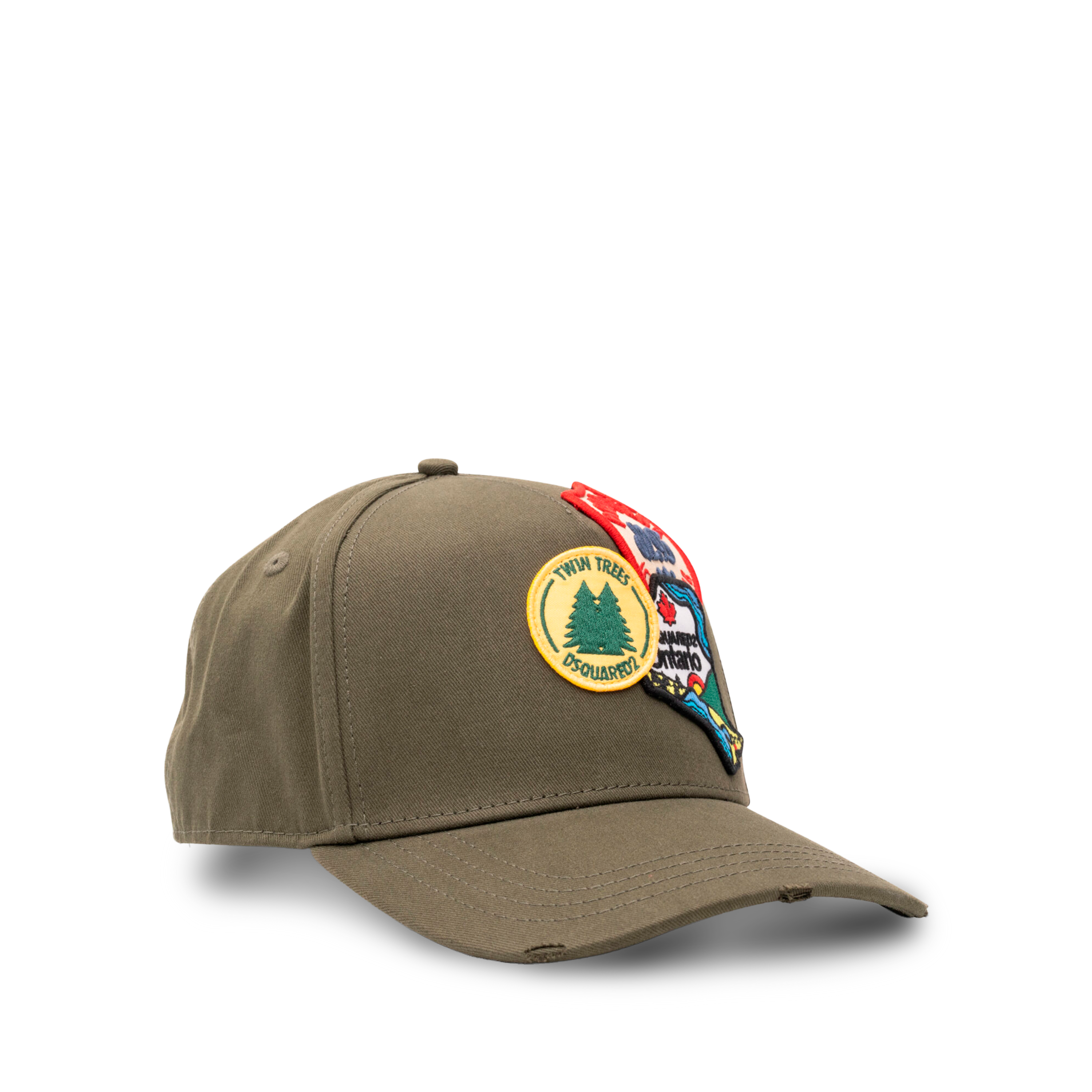 Gorra Verde Dsquared2 Twin Trees
