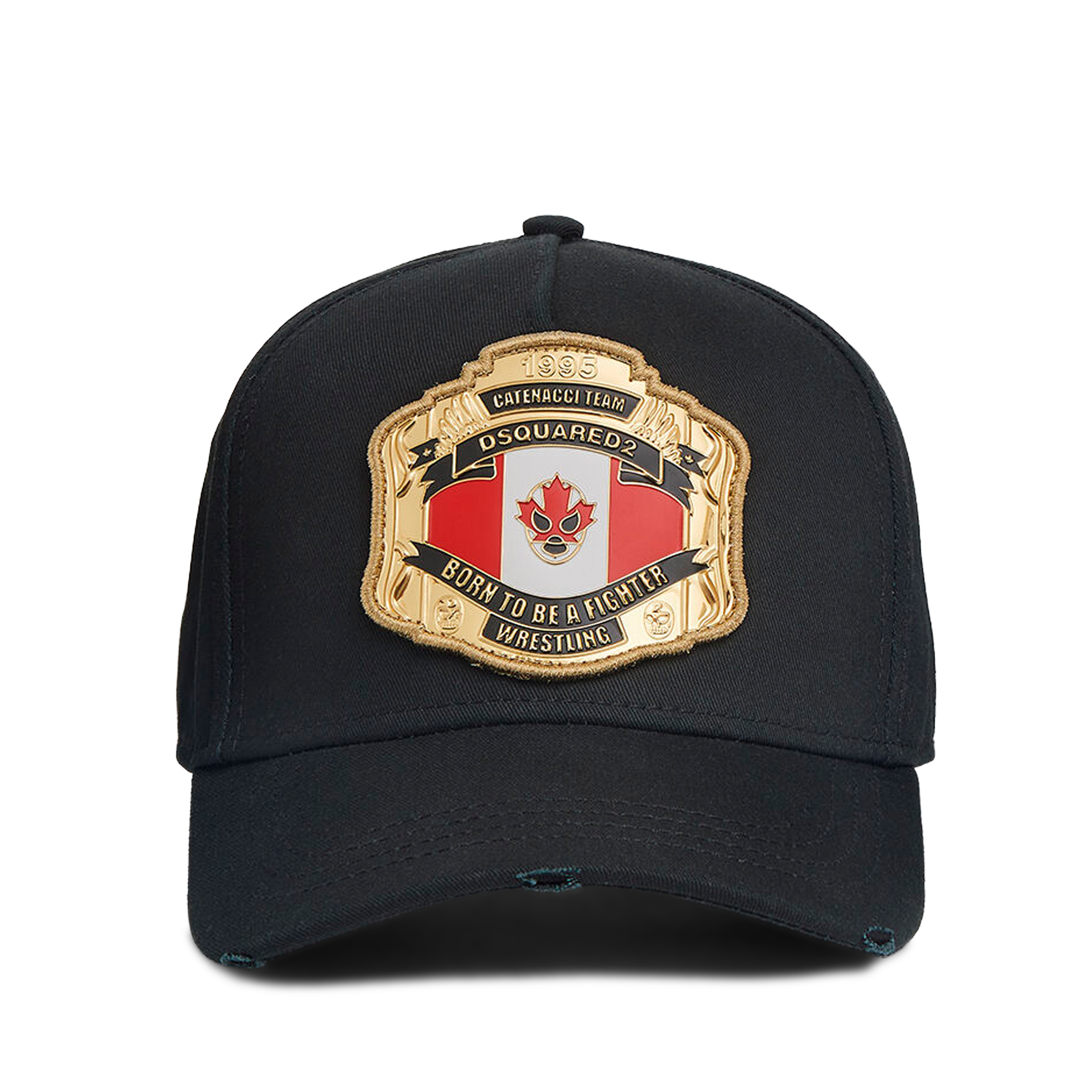 Gorra Negra Dsquared2 Plaque