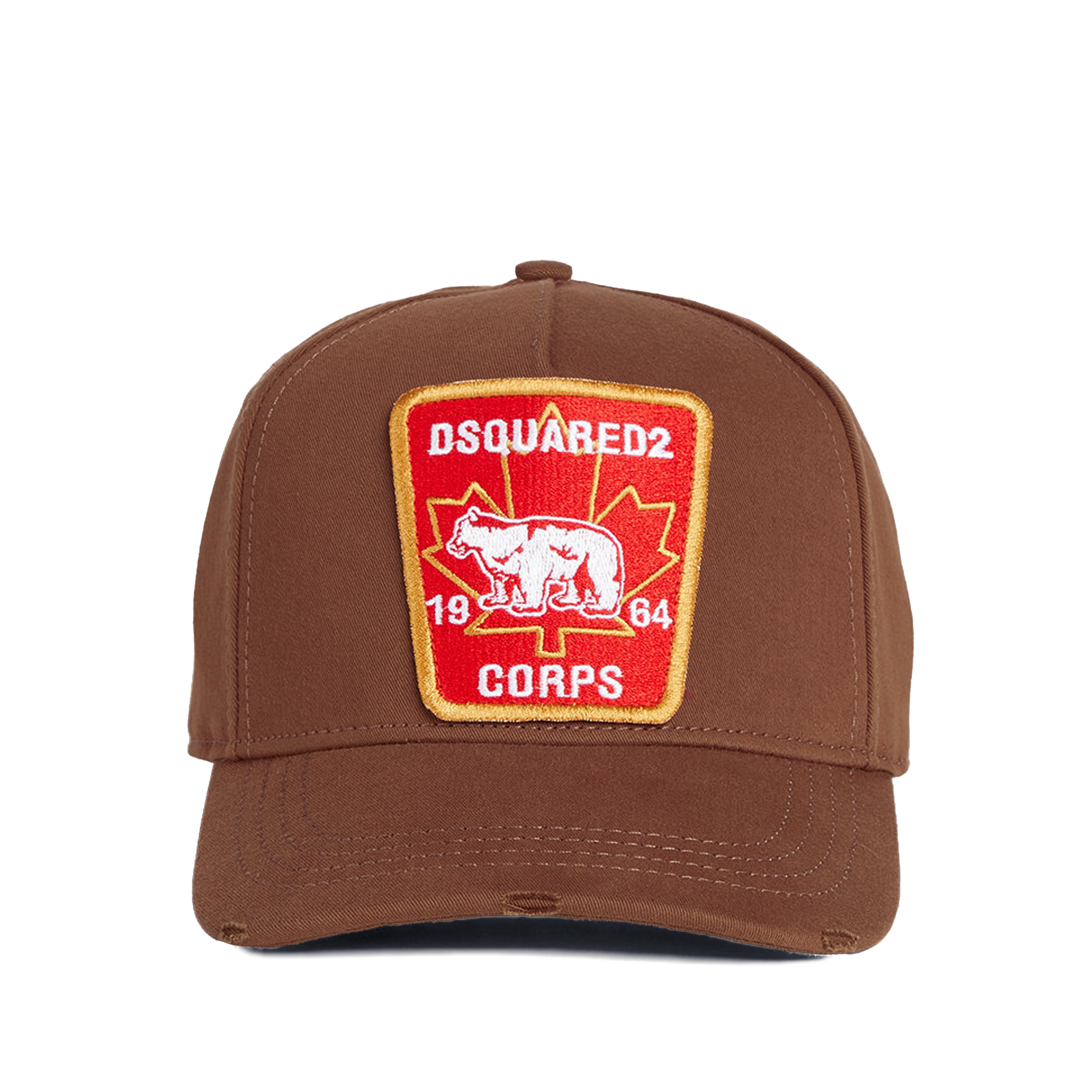 Gorra Marrón Dsquared2 Corps