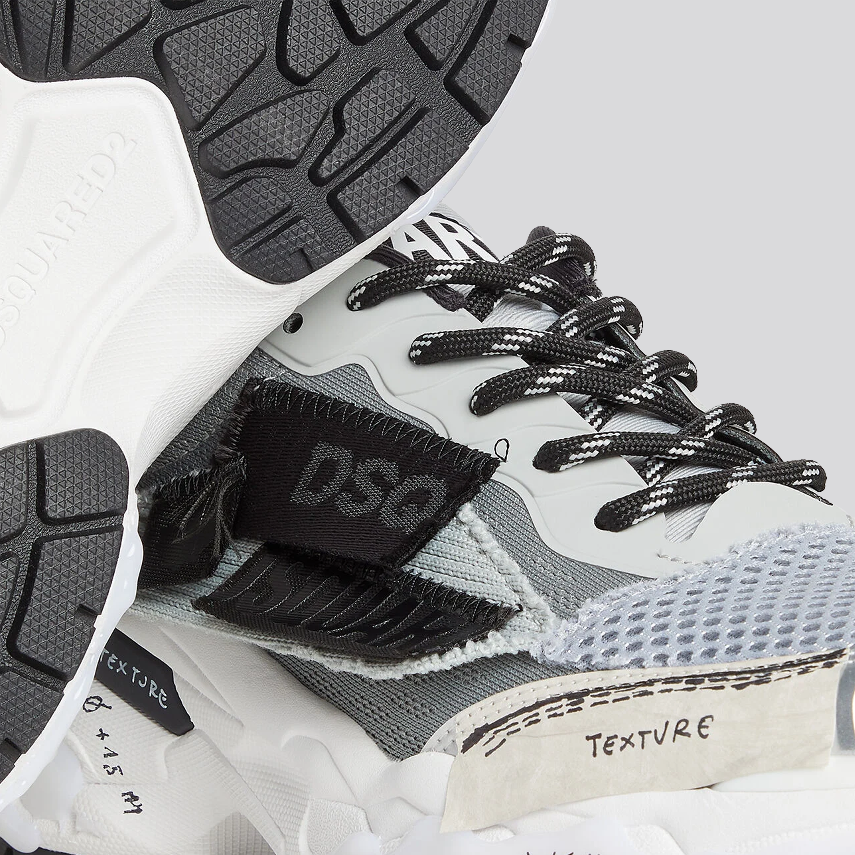 Sneakers Gris Dsquared11 Faster