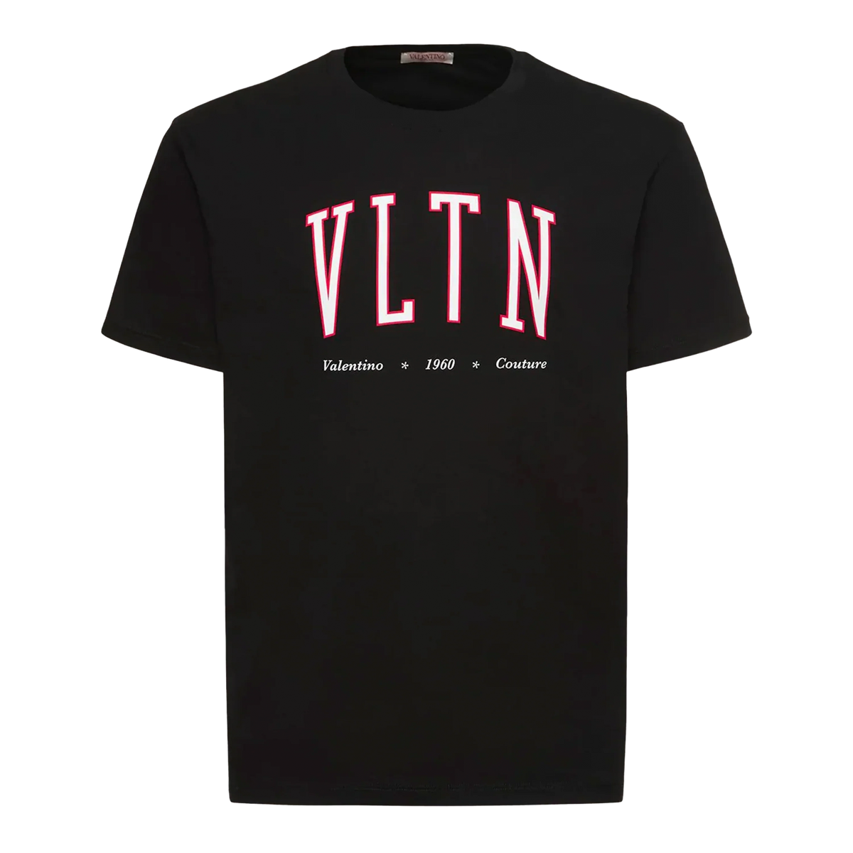 Camisetas Milanelo Camisa Valentino Valentino Black Logo Print 