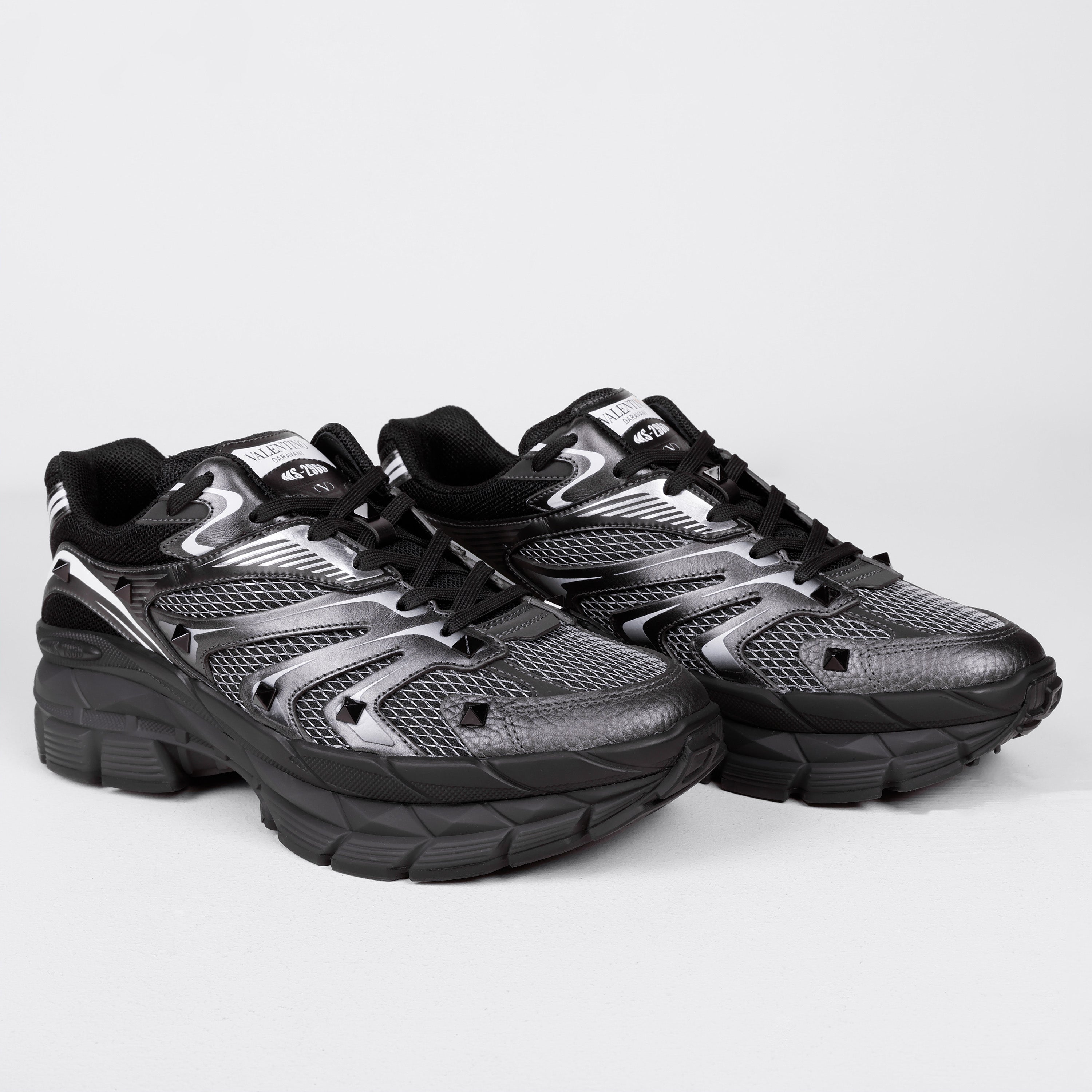 Sneakers Negro/Silver Valentino Ms-2960