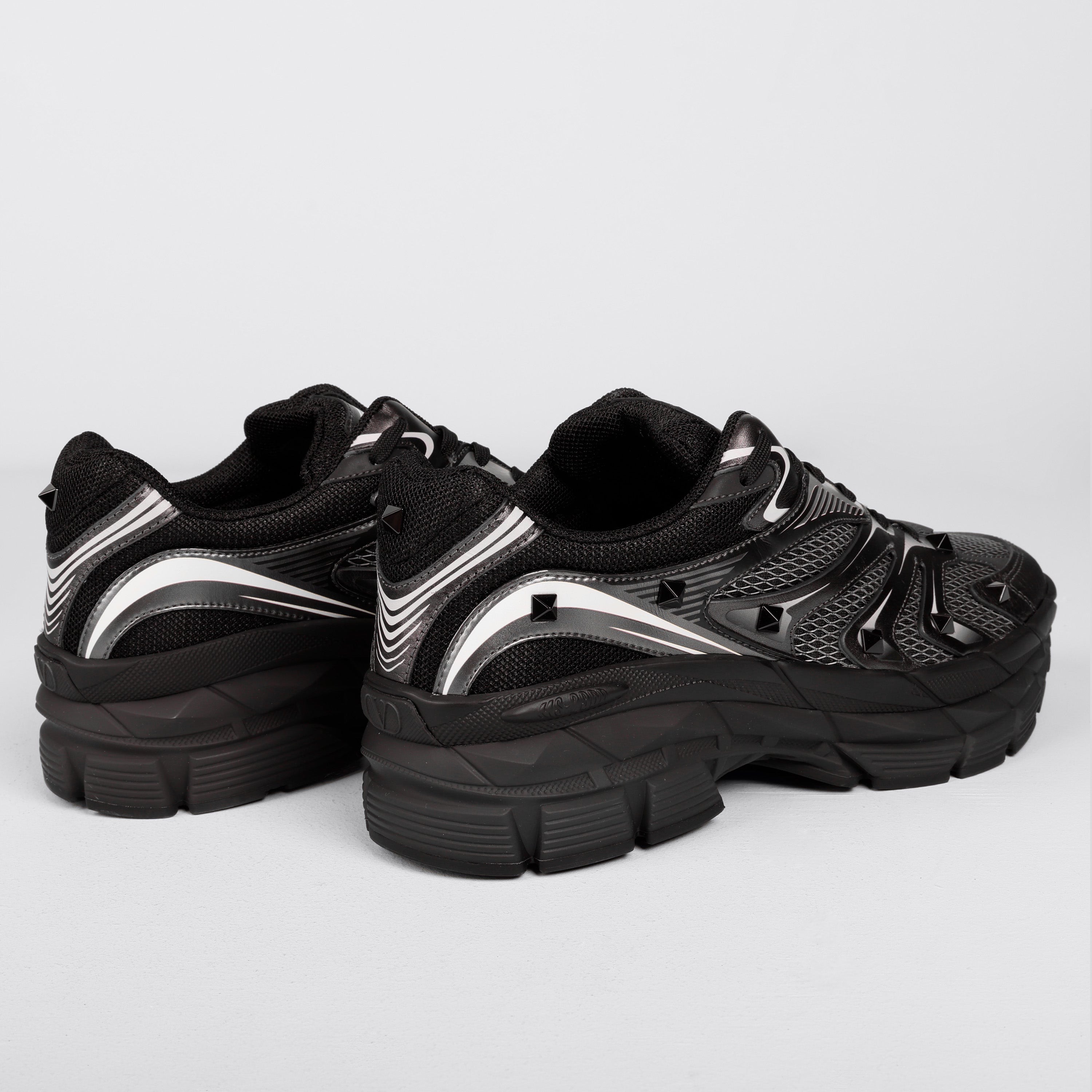 Sneakers Negro/Silver Valentino Ms-2960