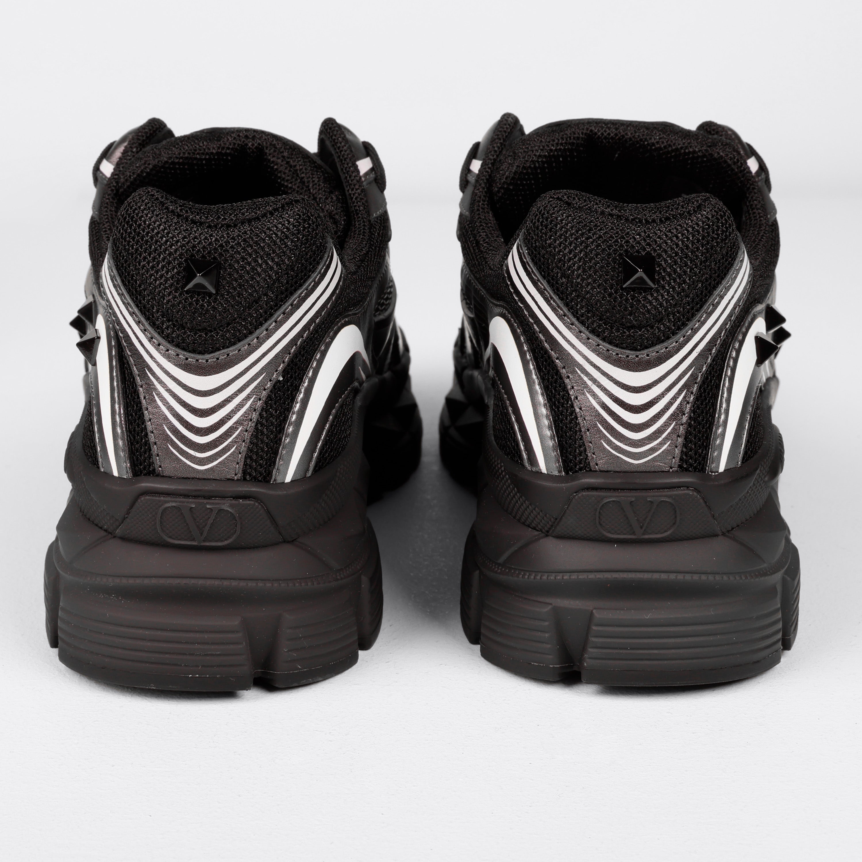 Sneakers Negro/Silver Valentino Ms-2960