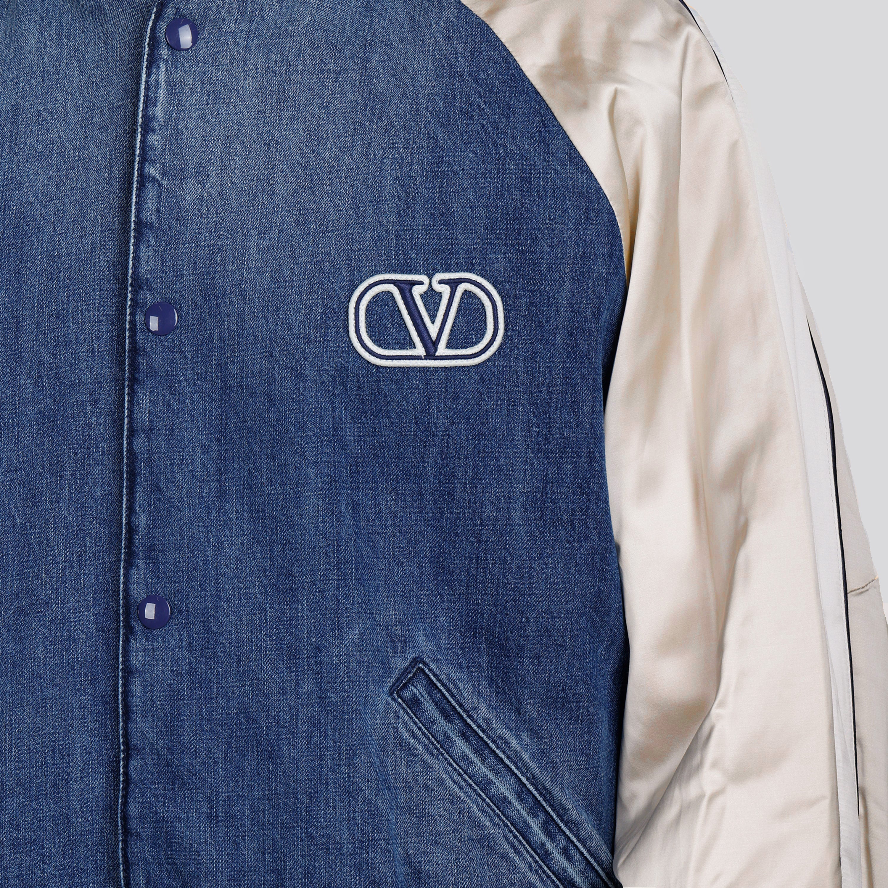 Chaqueta Denim Valentino Vlogo