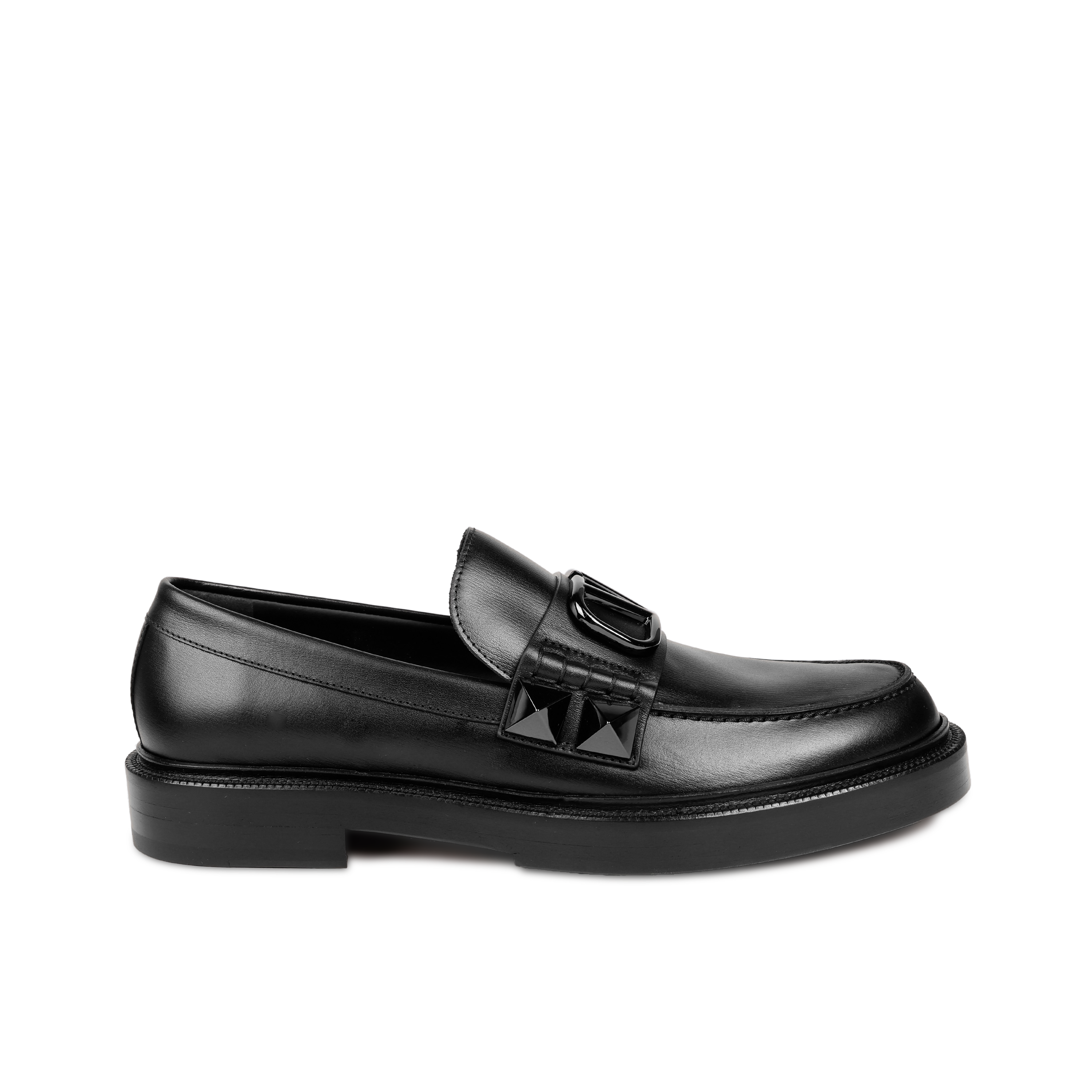 Mocasines Negros Valentino Vlogo