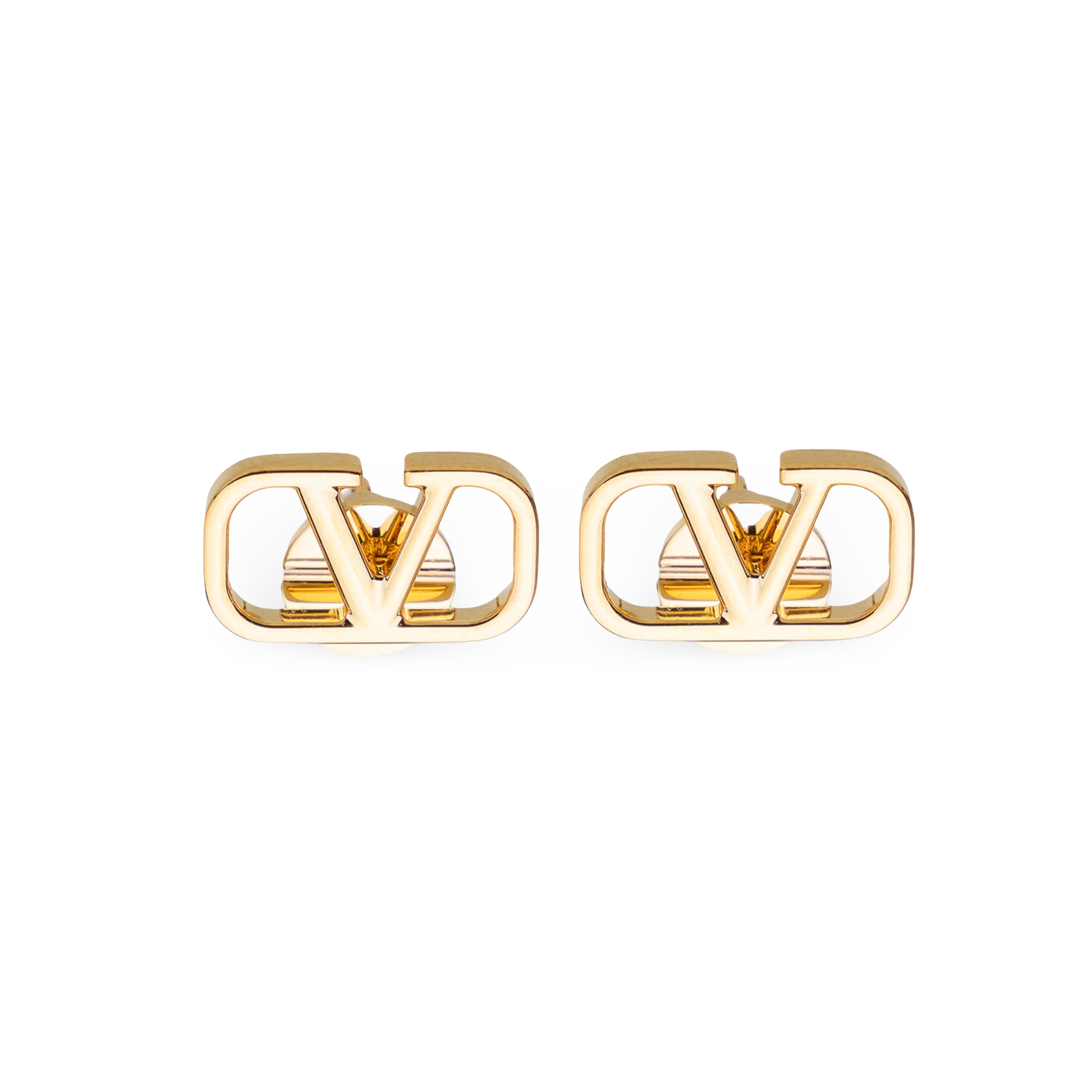 Aretes Dorados Valentino Vlogo 15 mm