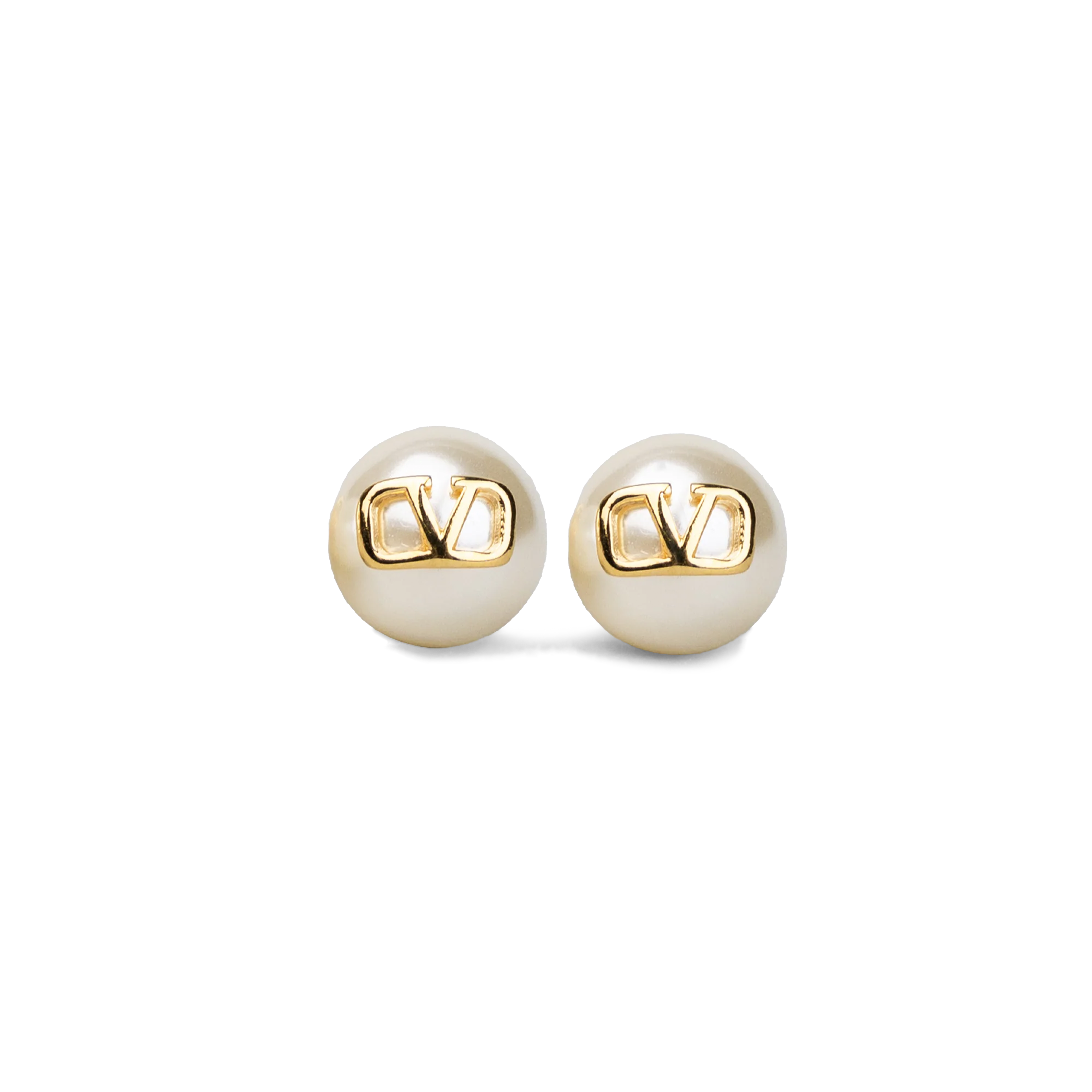 Aretes Crema Valentino Vlogo 10 mm