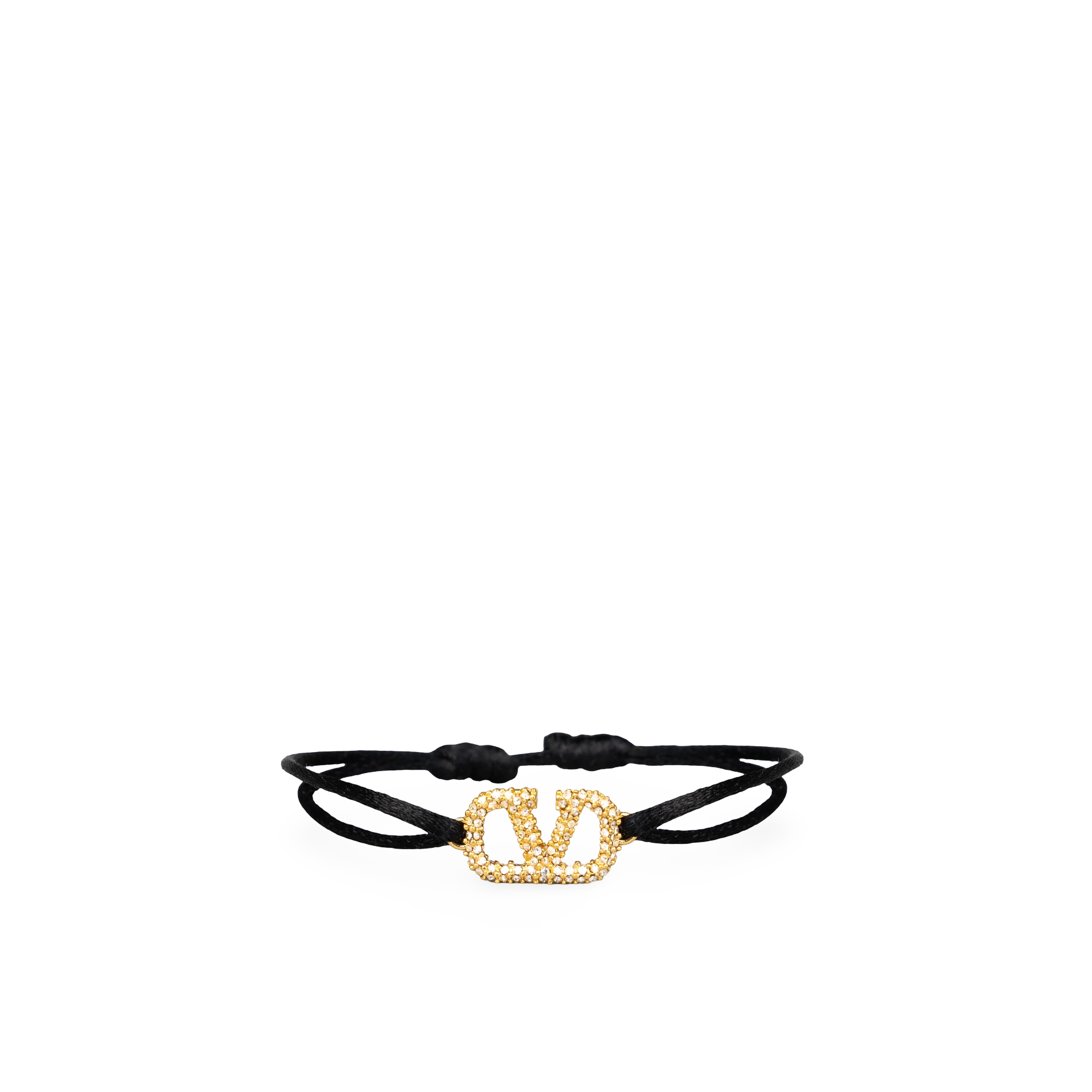 Brazalete Negro Valentino Vlogo